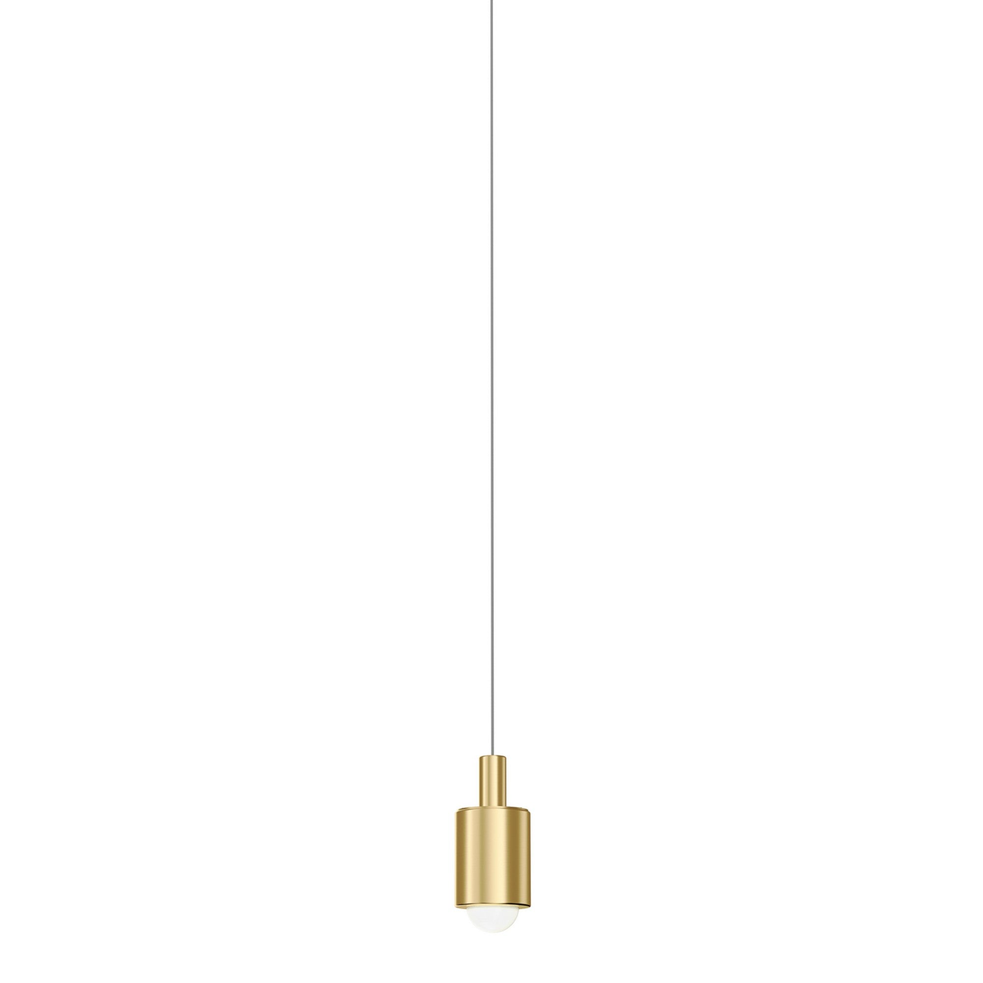 Keele 4" LED Pendant, Champagne Gold Finish - Bees Lighting