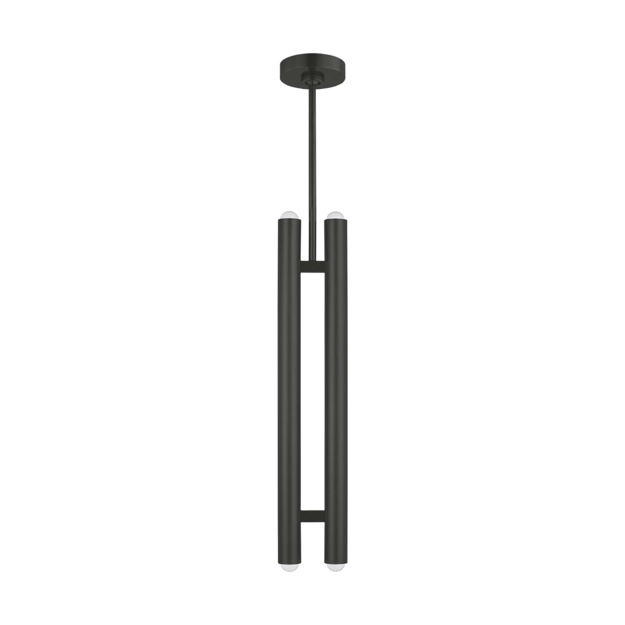 Ebell 5" LED 2-Light Pendant, 120V, Dark Bronze Finish - Bees Lighting