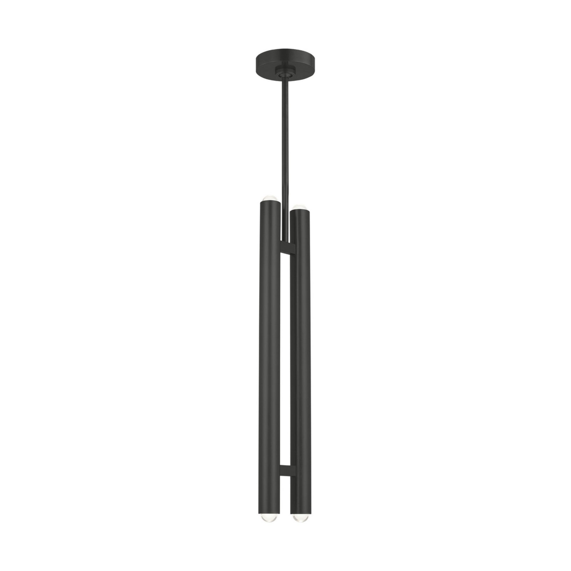 Ebell 5" LED 2-Light Pendant, 120V, Dark Bronze Finish - Bees Lighting