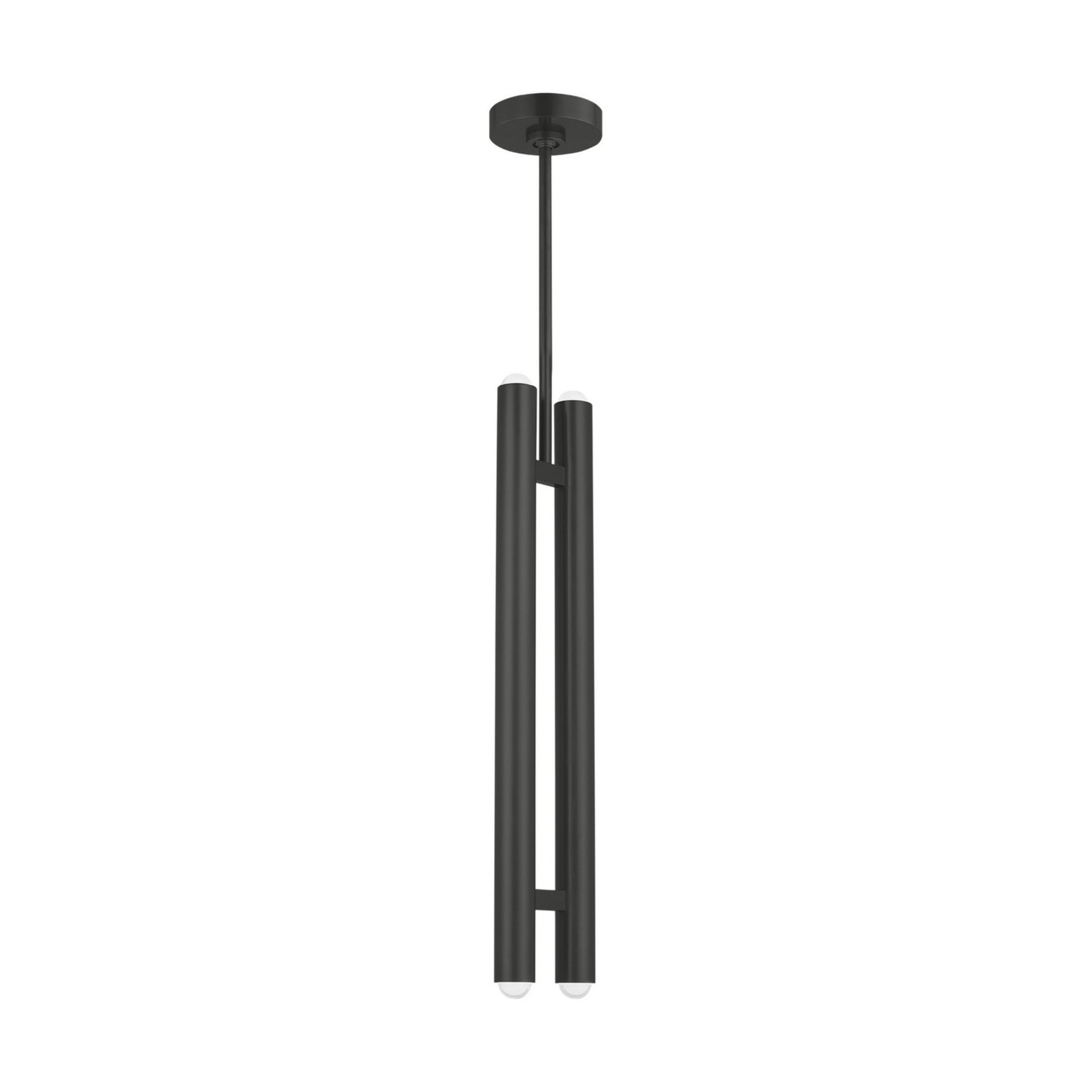 Ebell 5" LED 2-Light Pendant, 120V, Dark Bronze Finish - Bees Lighting
