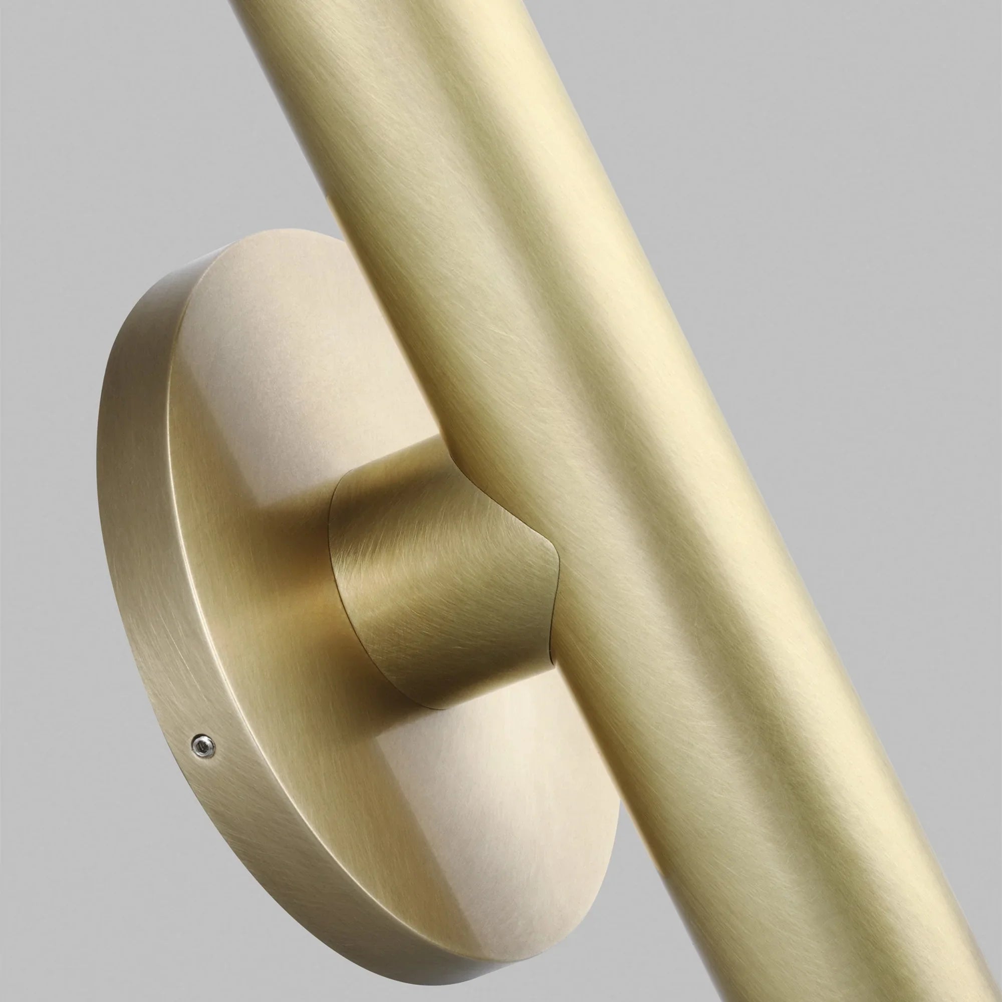 Ebell 16" Wall Sconce, 120-277V, Natural Brass Finish - Bees Lighting