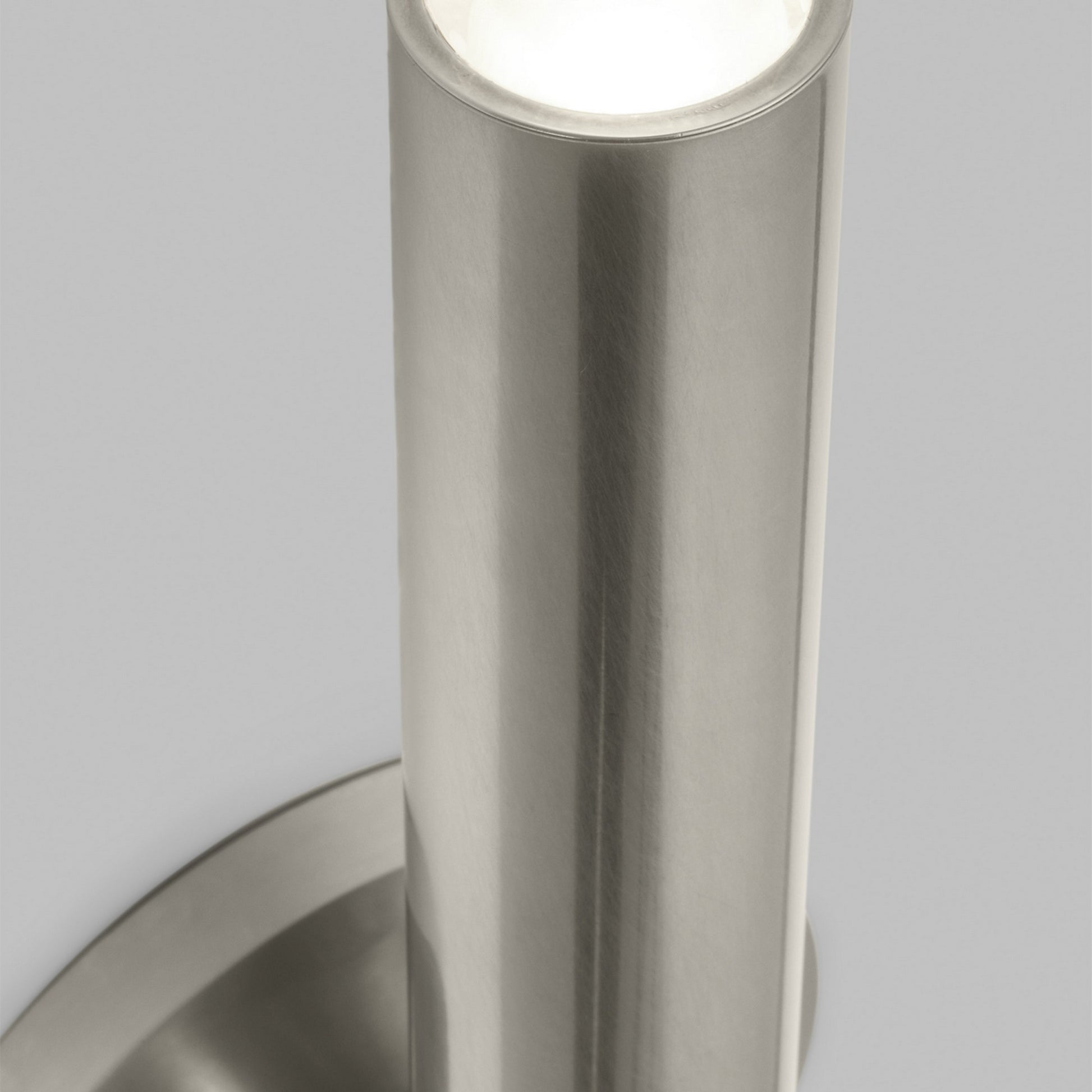 Ebell 16" Wall Sconce, 120-277V, Antique Nickel Finish - Bees Lighting