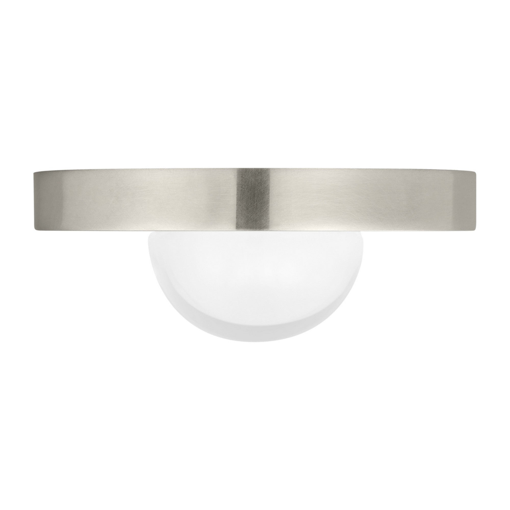 Ebell 5" LED Mini Flush Mount, 120-277V, Antique Nickel Finish - Bees Lighting