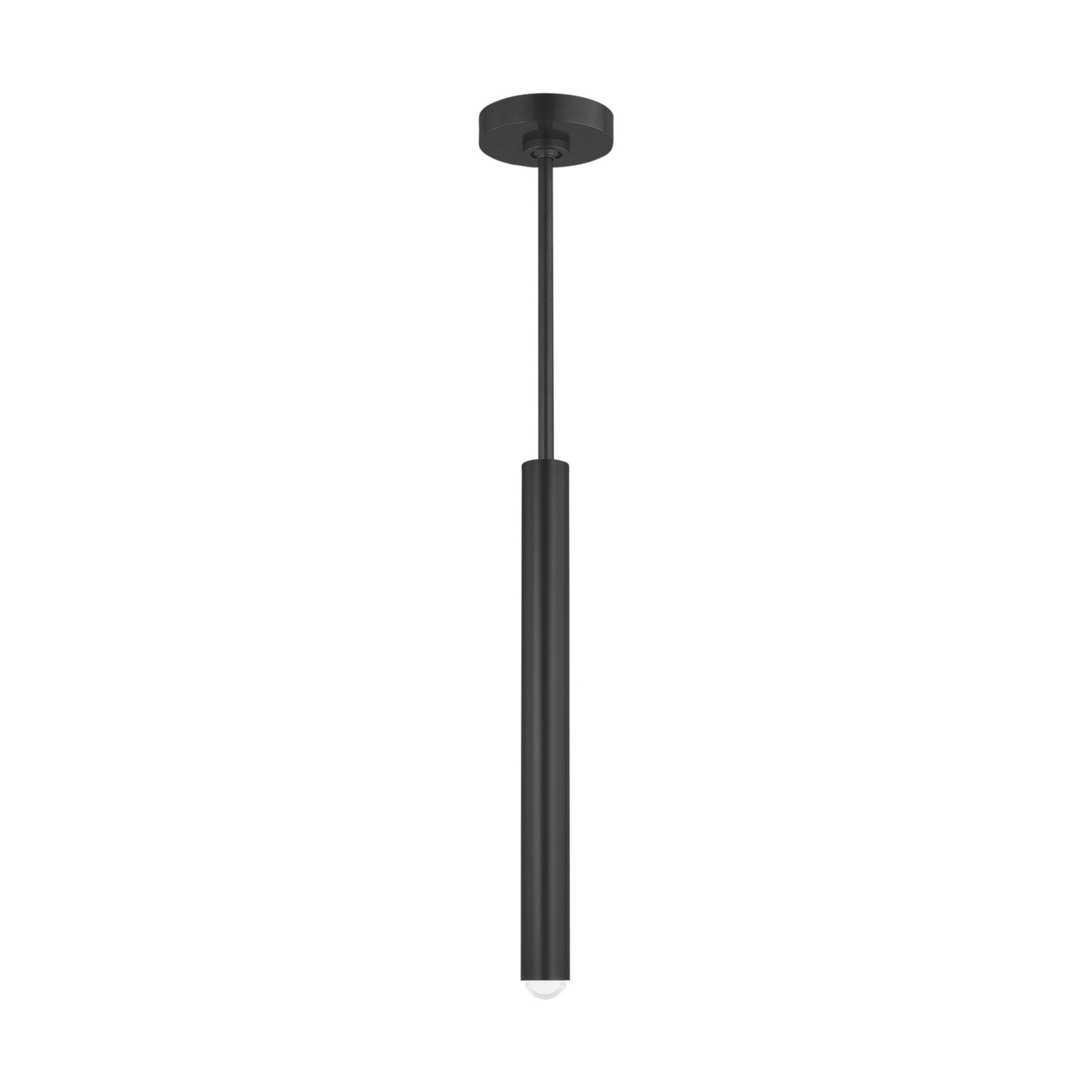 Ebell 17" LED Small Pendant, 120V, Dark Bronze Finish - Bees Lighting