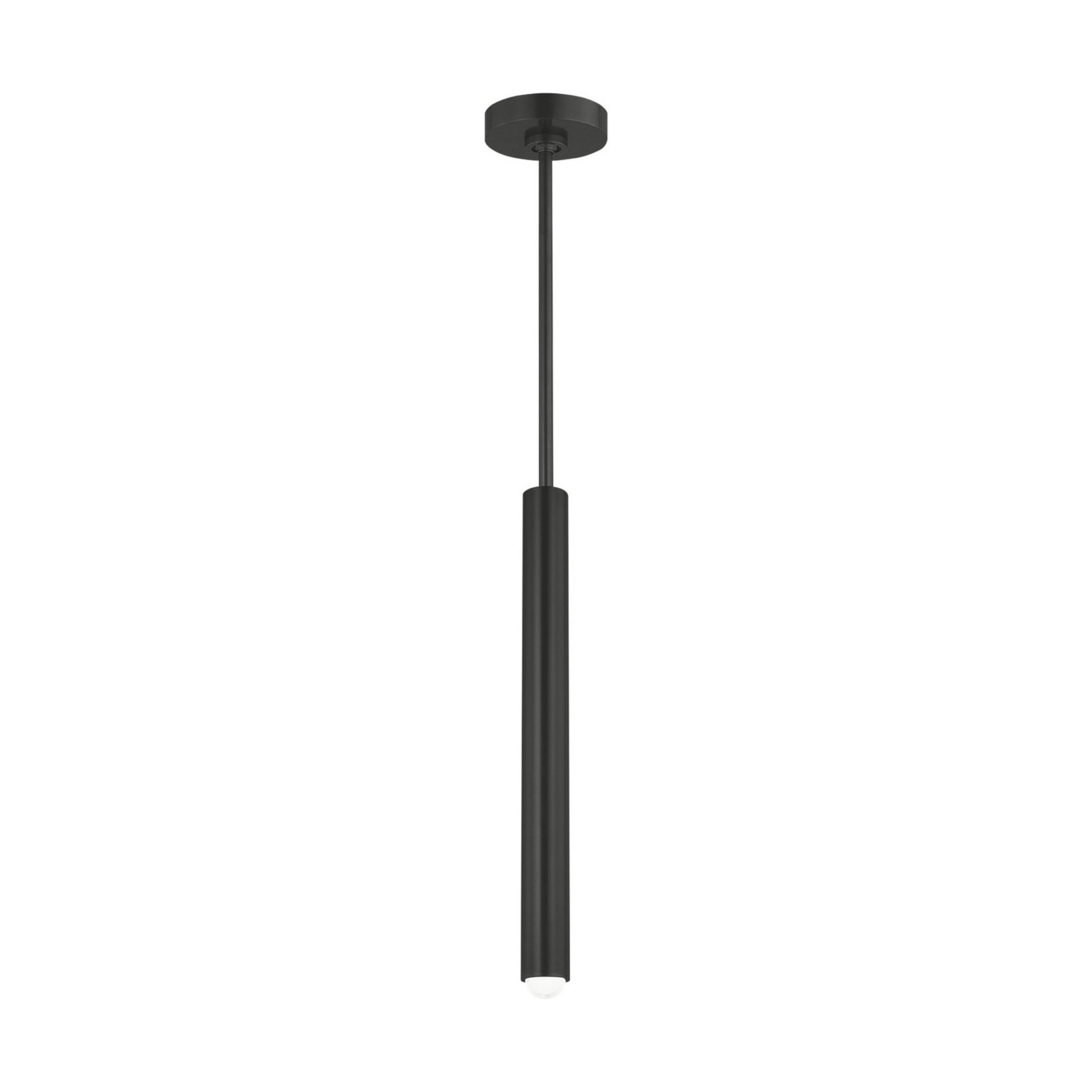 Ebell 17" LED Small Pendant, 120V, Dark Bronze Finish - Bees Lighting