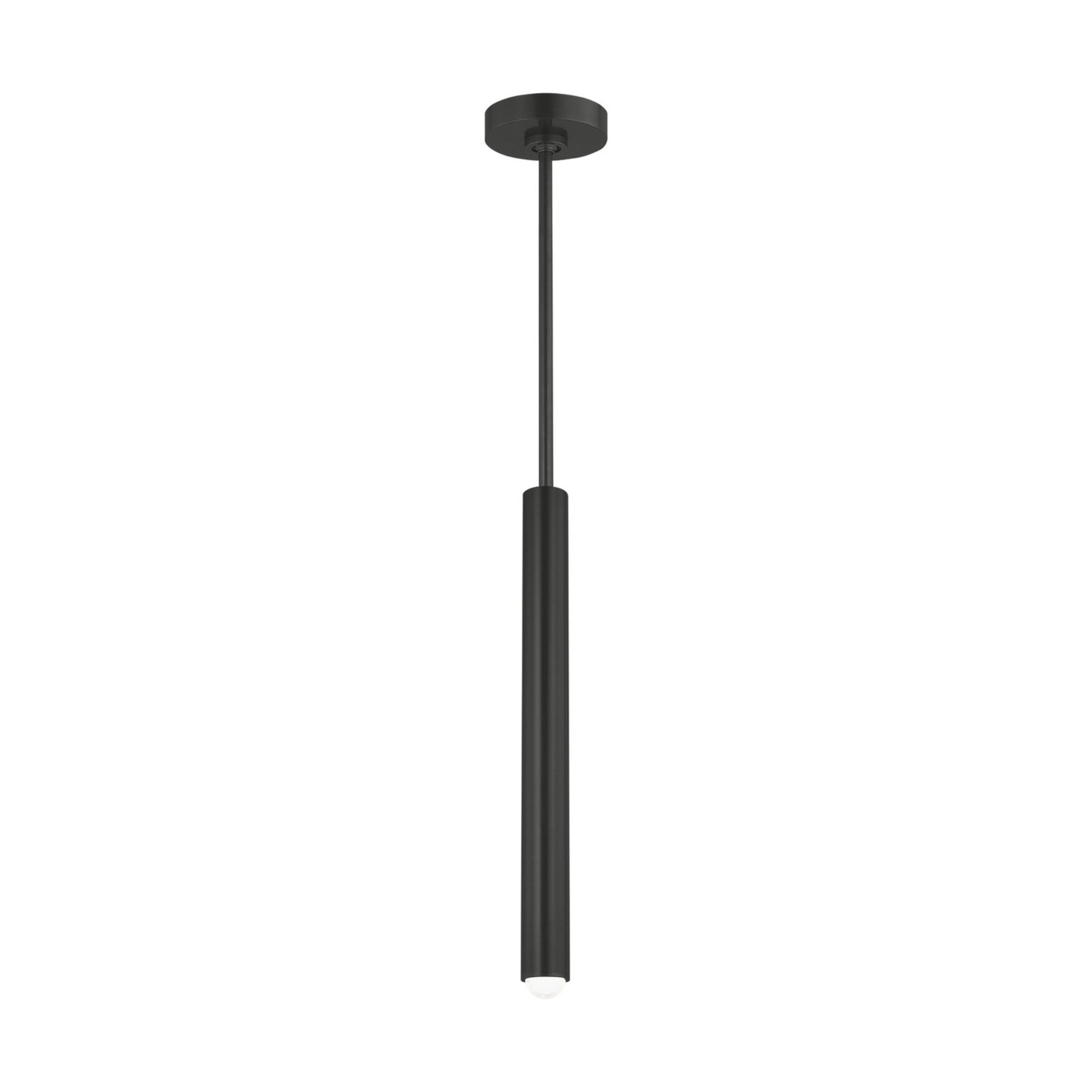 Ebell 17" LED Small Pendant, 120V, Dark Bronze Finish - Bees Lighting