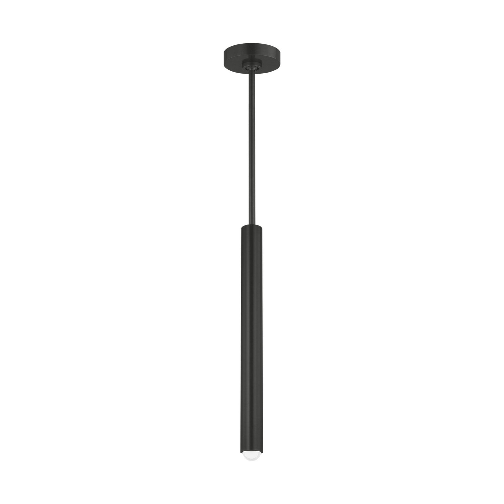 Ebell 17" LED Small Pendant, 120V, Dark Bronze Finish - Bees Lighting