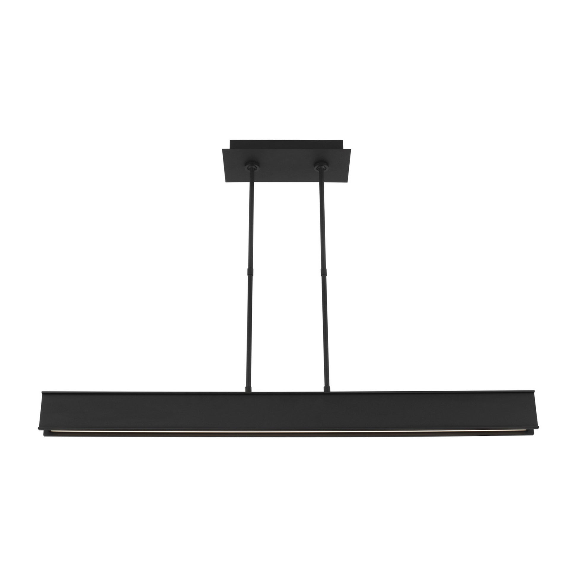 I-Beam 47" Linear Suspension, 120-277V, Nightshade Black Finish - Bees Lighting
