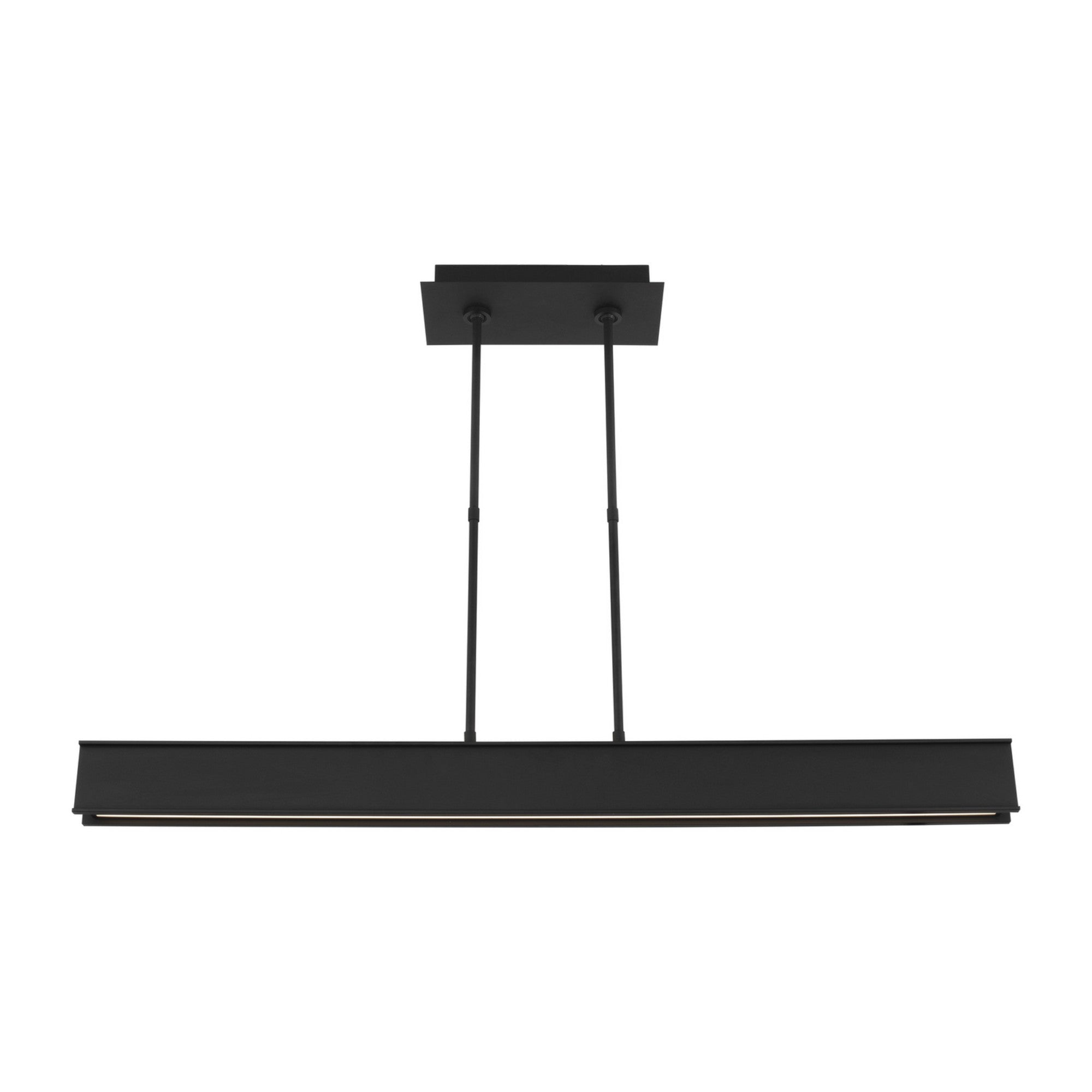 I-Beam 47" Linear Suspension, 120-277V, Nightshade Black Finish - Bees Lighting