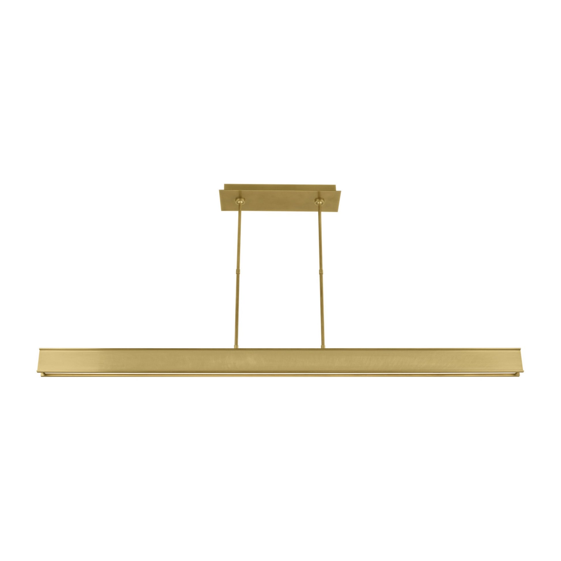 I-Beam 72" Linear Suspension, Plated Brass Finish - Bees Lighting