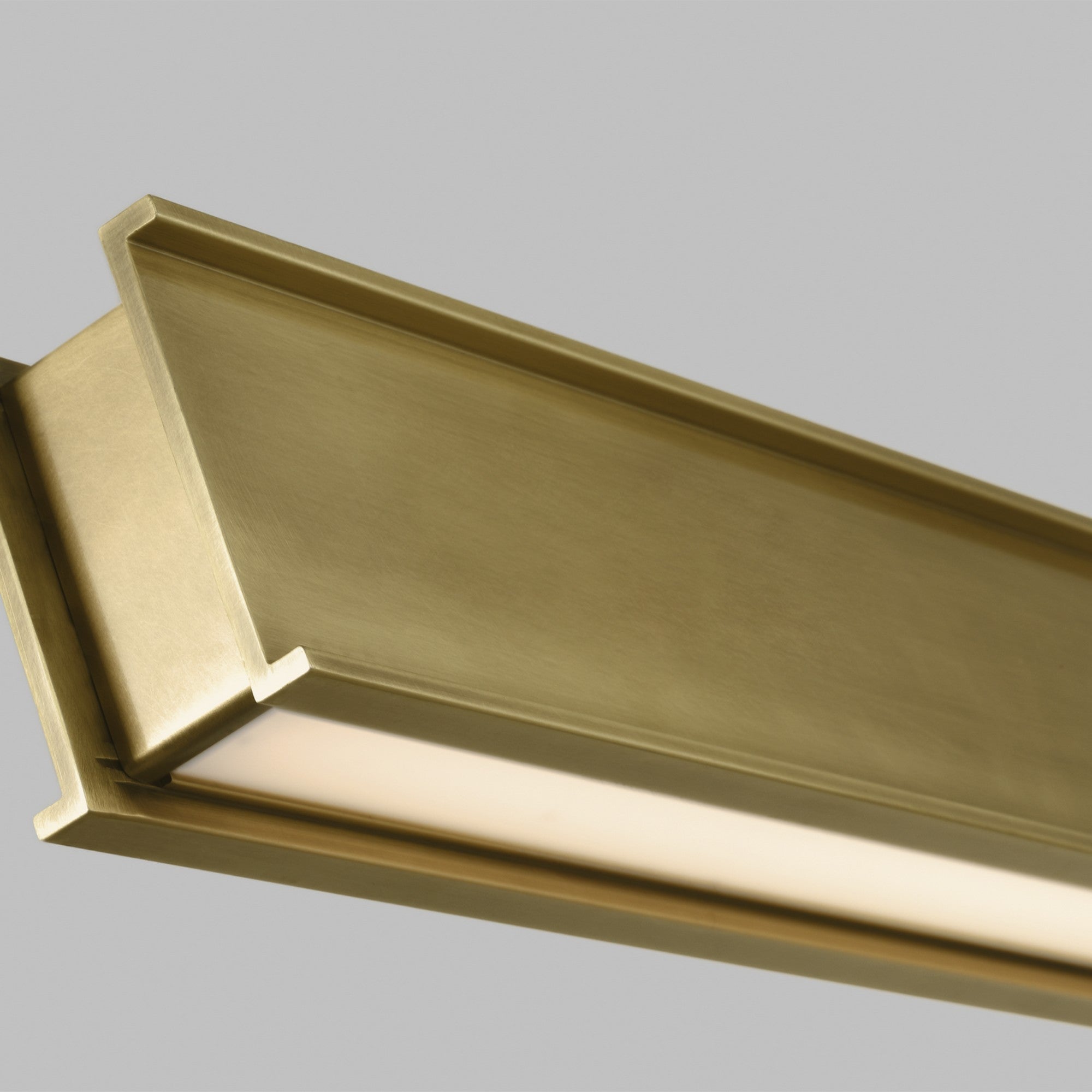 I-Beam 72" Linear Suspension, Plated Brass Finish - Bees Lighting