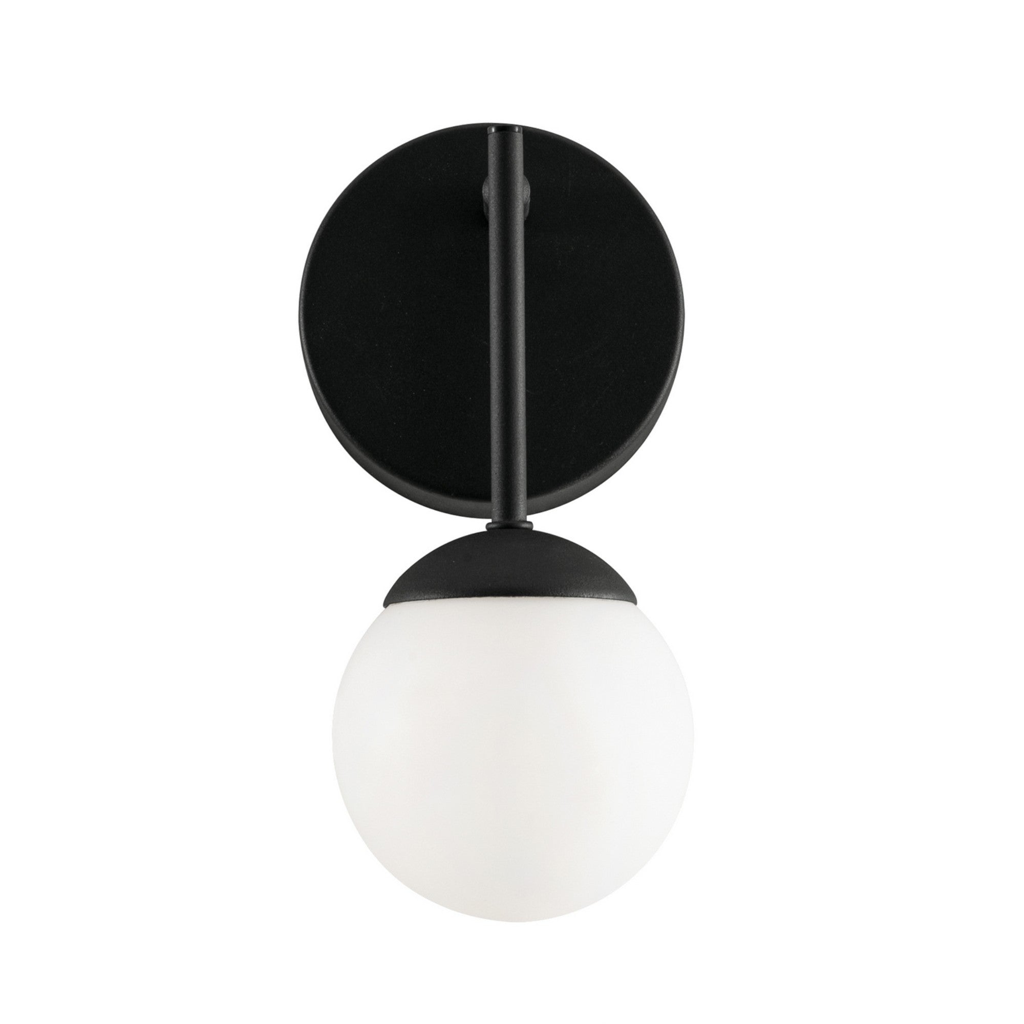 Pearl 9" LED Wall Sconce, Black Finish - Bees Lighting