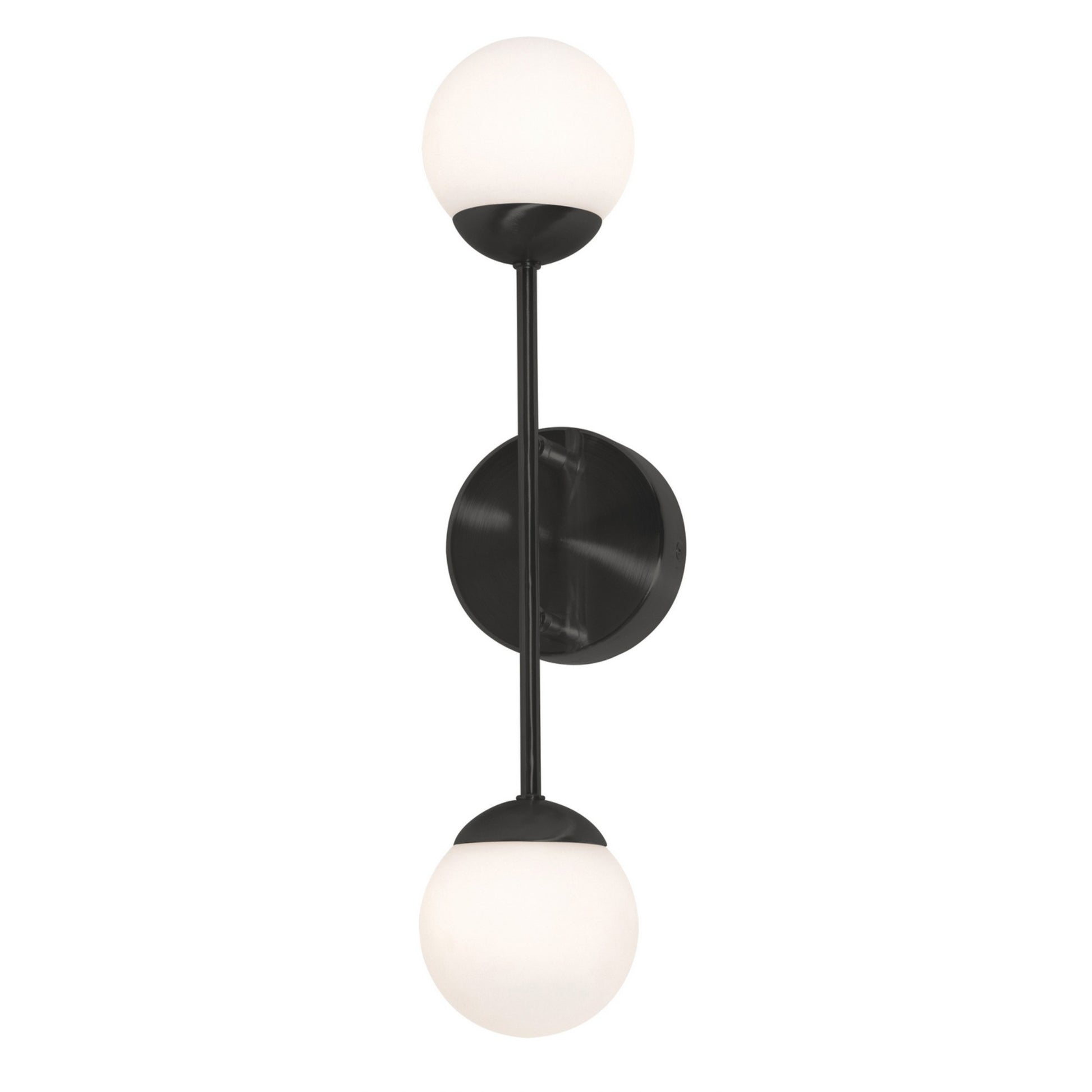 Pearl 17" LED Wall Sconce, Black Finish - Bees Lighting