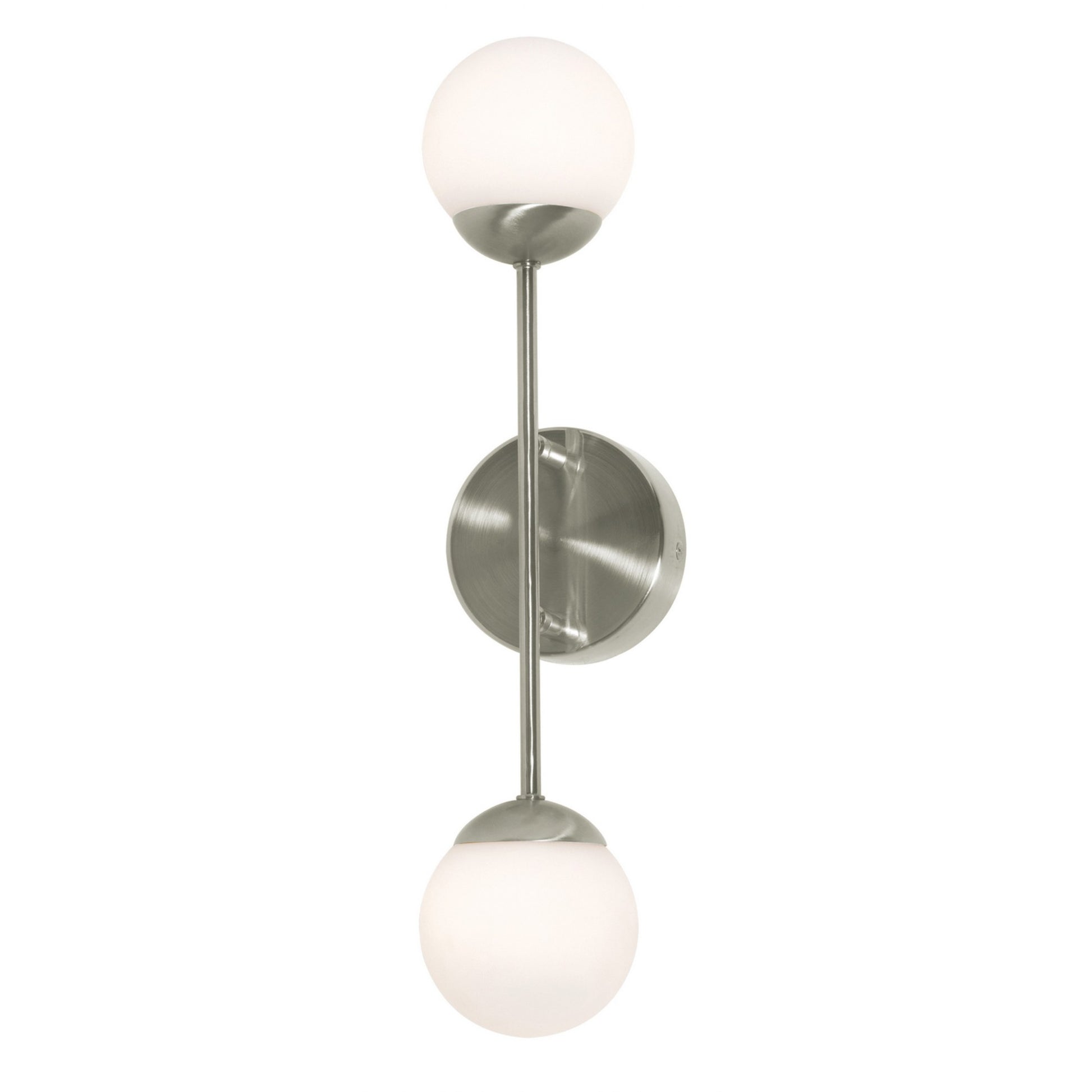 Pearl 17" LED Wall Sconce, Satin Nickel Finish - Bees Lighting