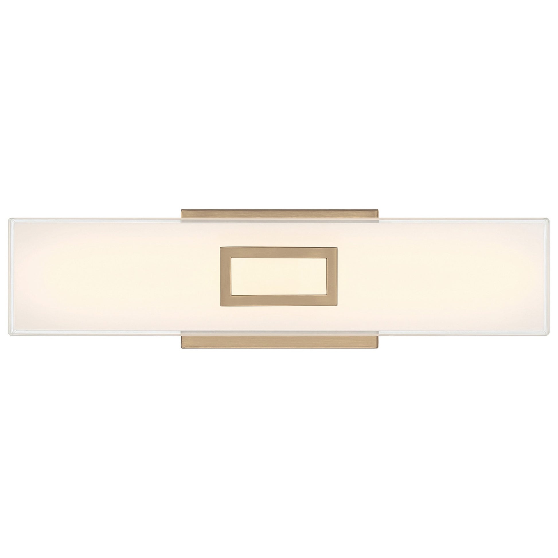 Restore 18" LED Vanity, Antique Brushed Brass Finish - Bees Lighting