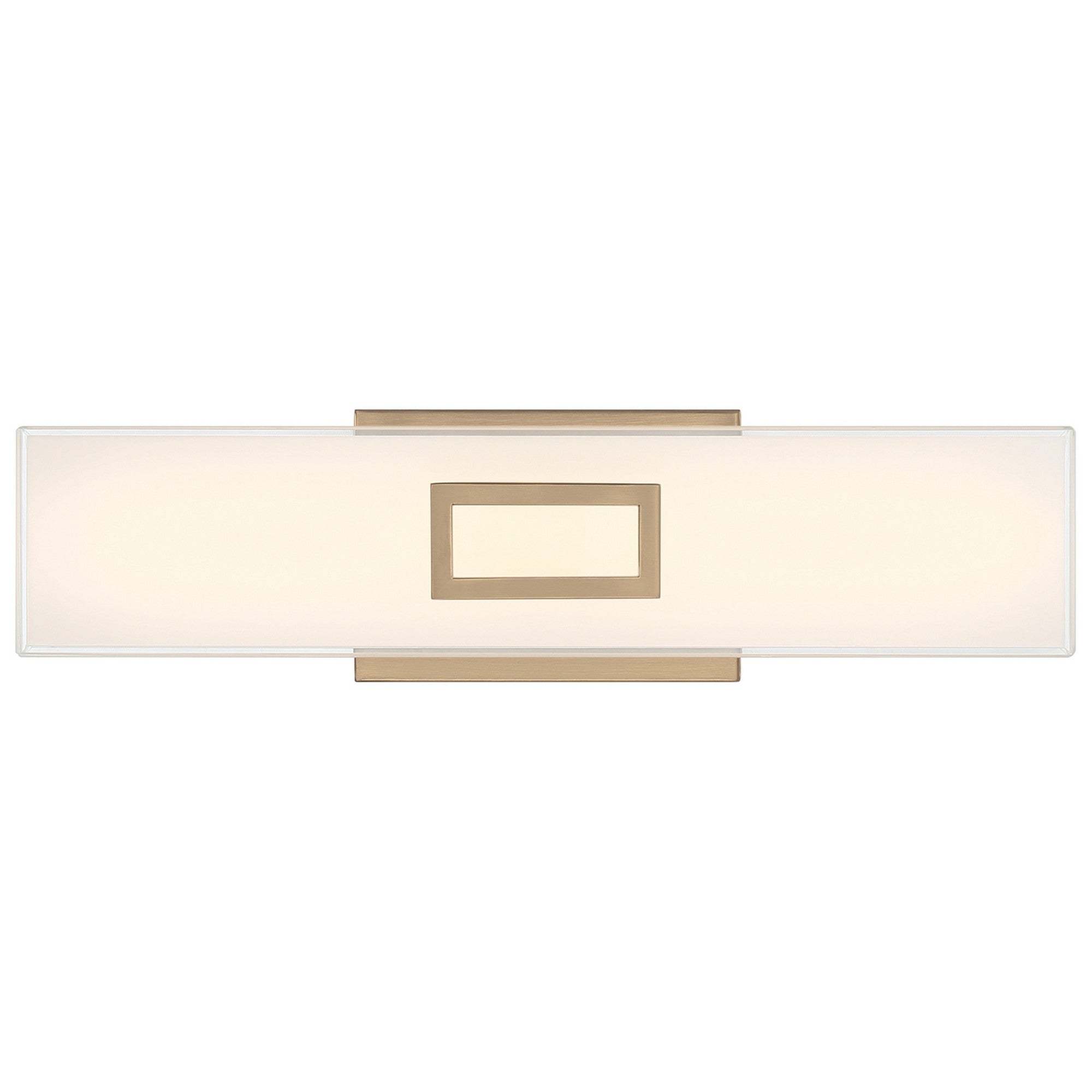 Restore 18" LED Vanity, Antique Brushed Brass Finish - Bees Lighting