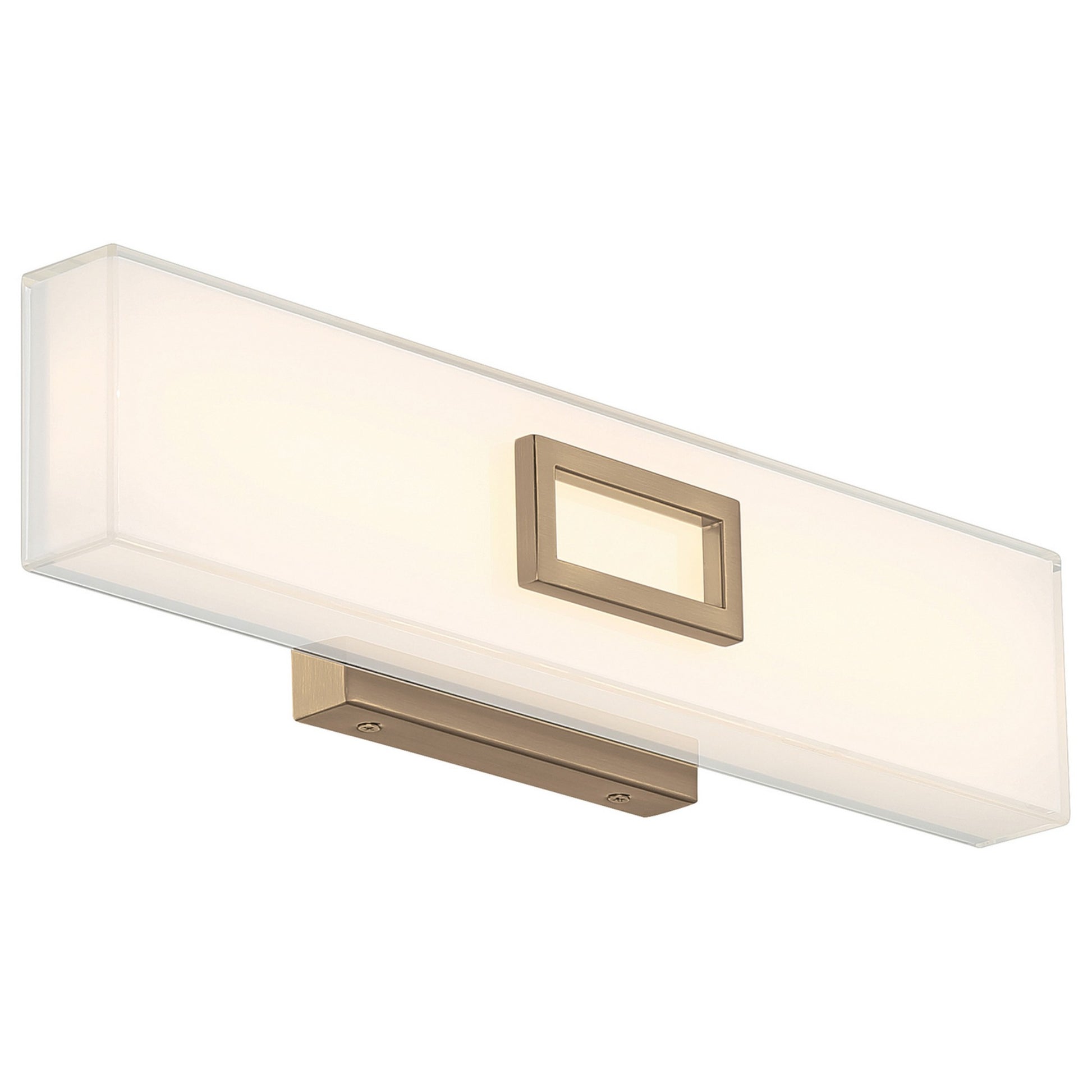 Restore 18" LED Vanity, Antique Brushed Brass Finish - Bees Lighting