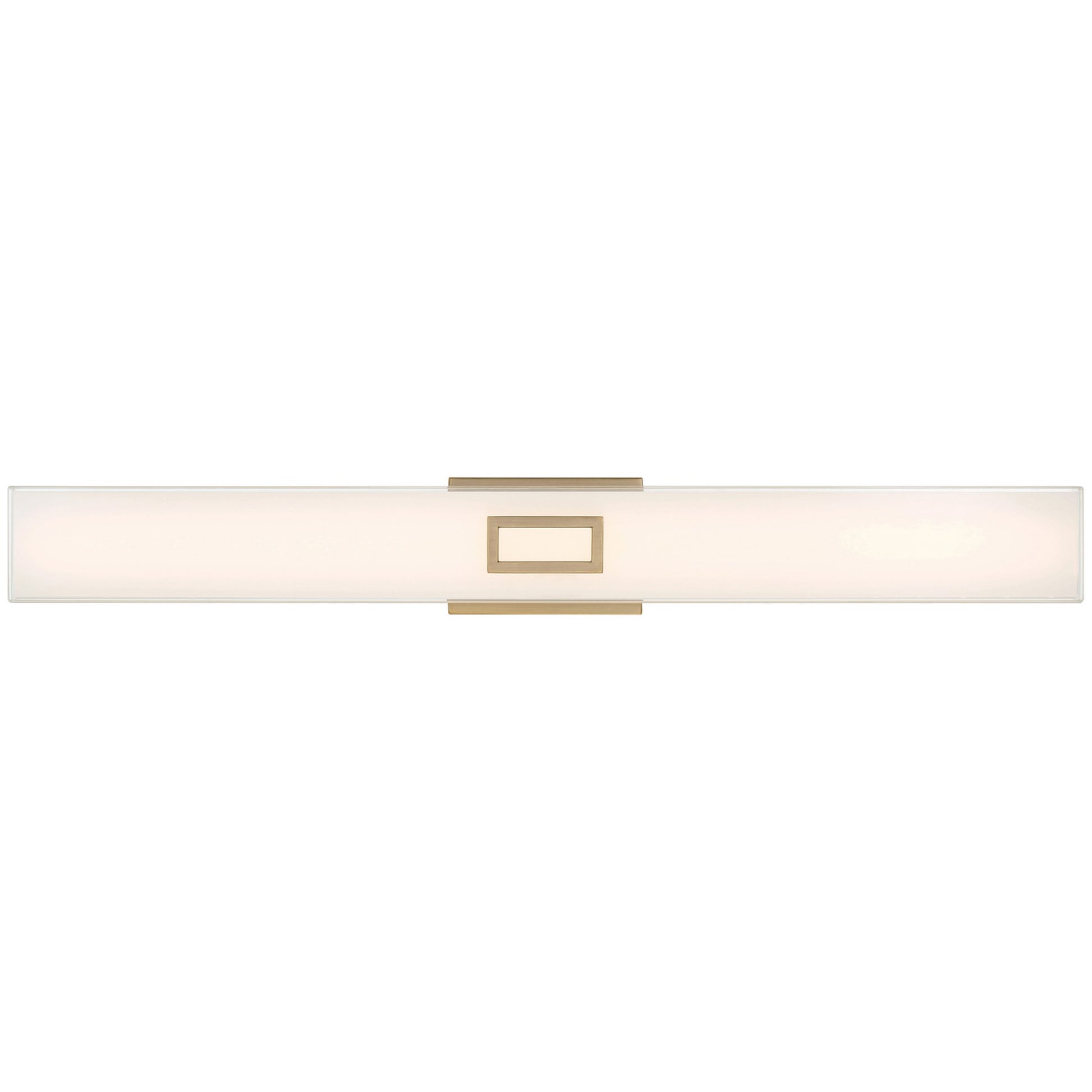 Restore 36" LED Vanity, Antique Brushed Brass Finish - Bees Lighting