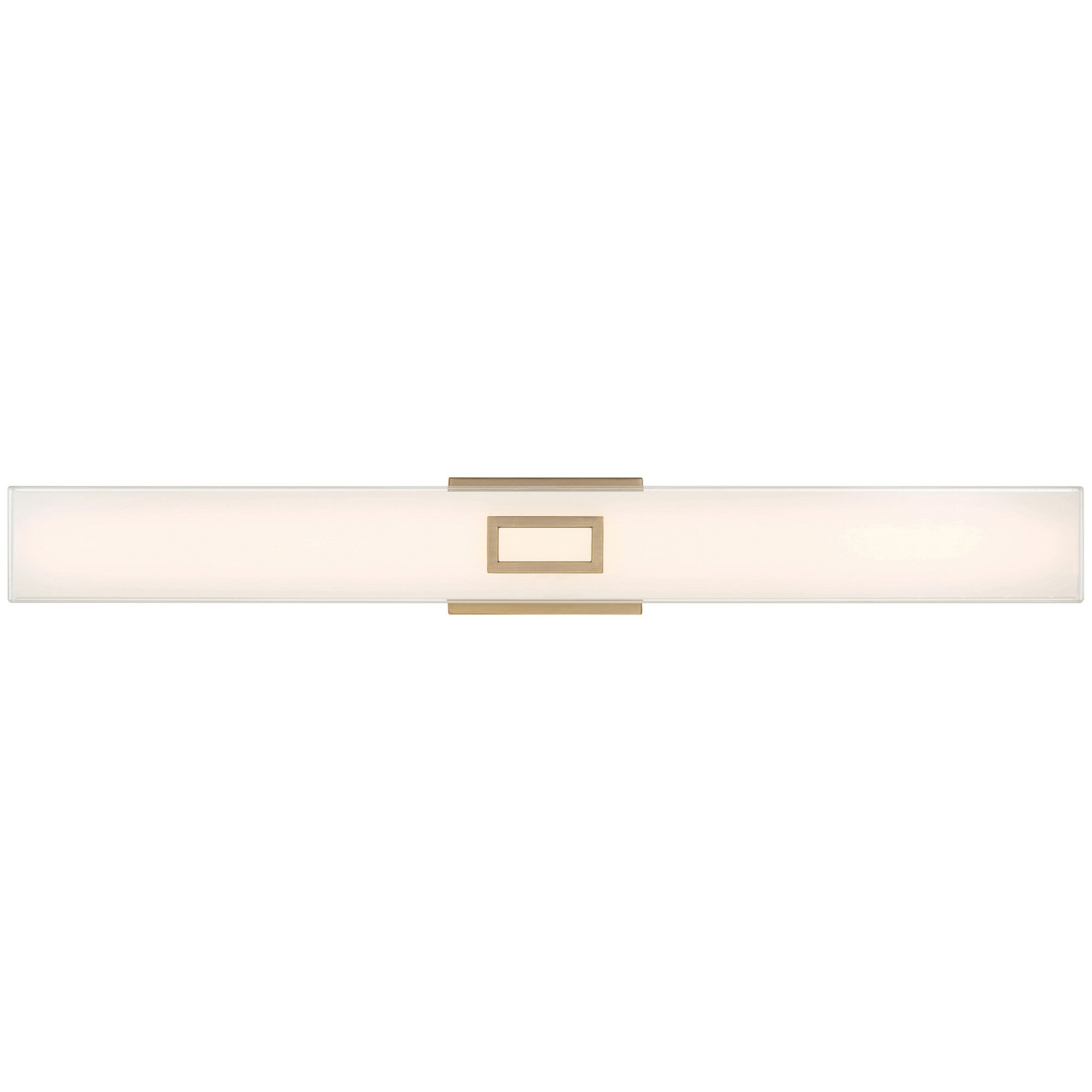 Restore 36" LED Vanity, Antique Brushed Brass Finish - Bees Lighting