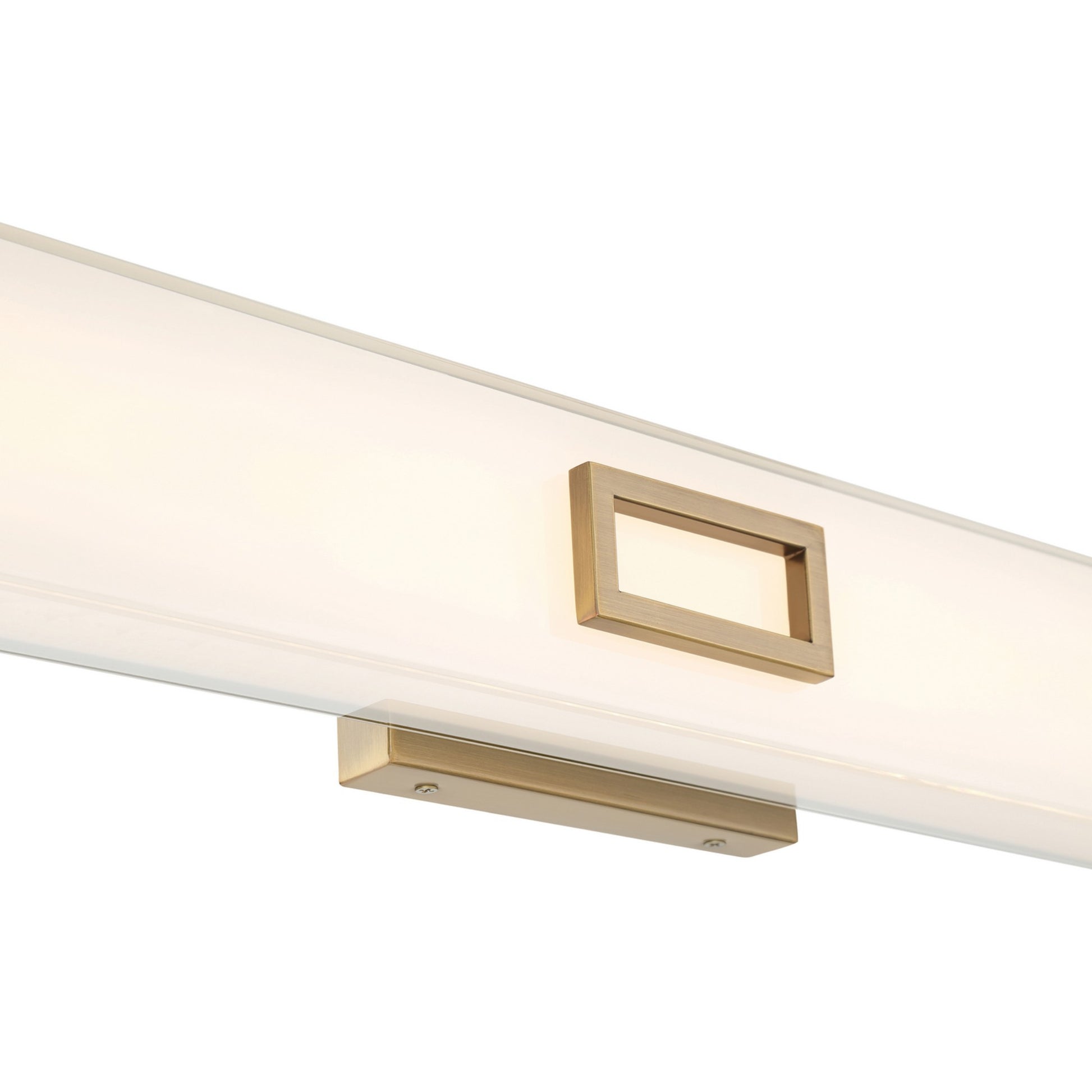 Restore 36" LED Vanity, Antique Brushed Brass Finish - Bees Lighting