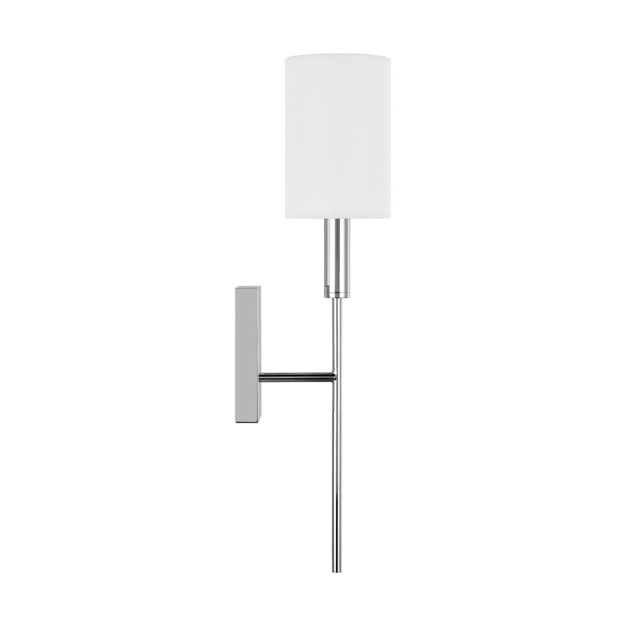 Brianna 20" Wall Sconce, Polished Nickel Finish - Bees Lighting