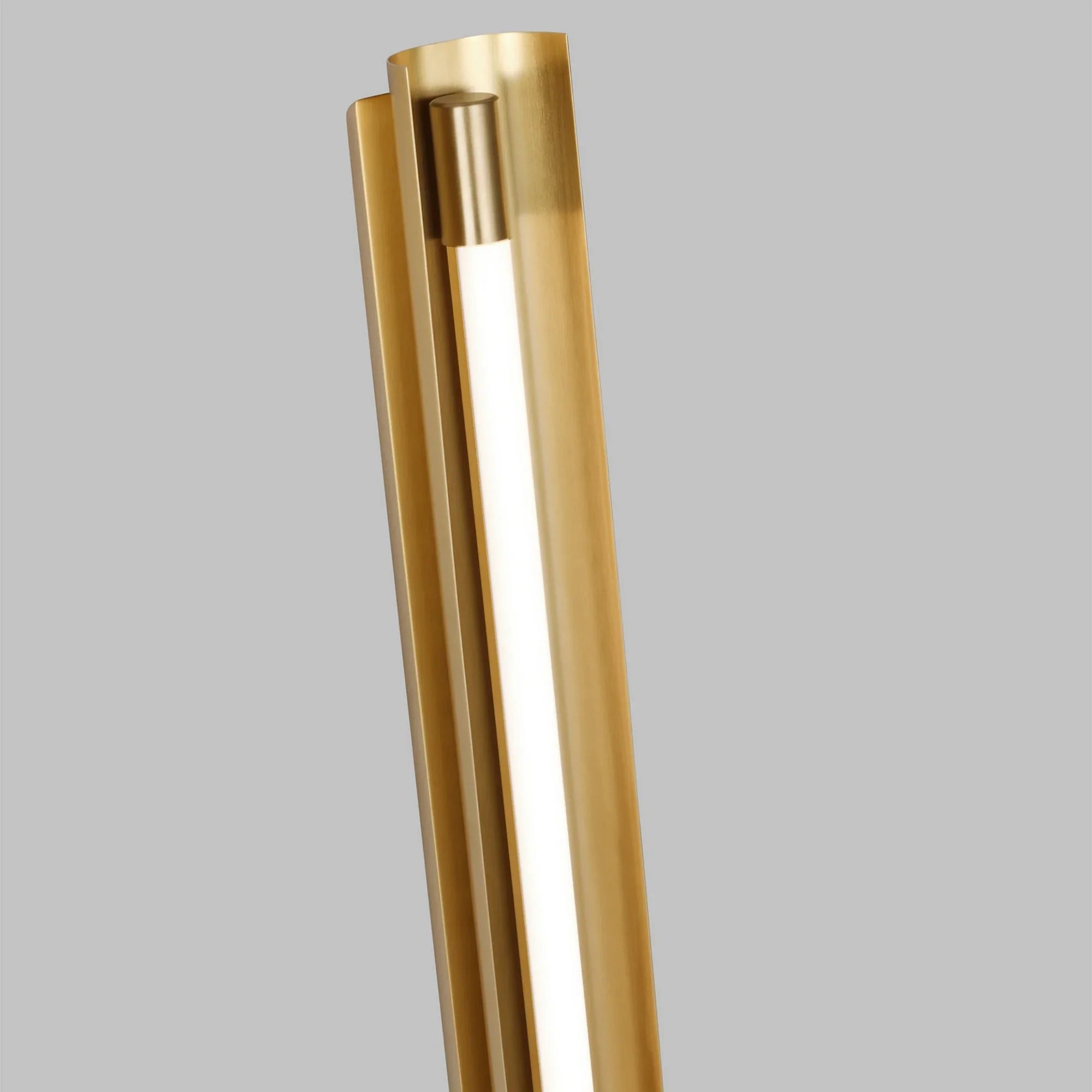 Carson 28" LED Large Vanity Light, Burnished Brass Finish - Bees Lighting