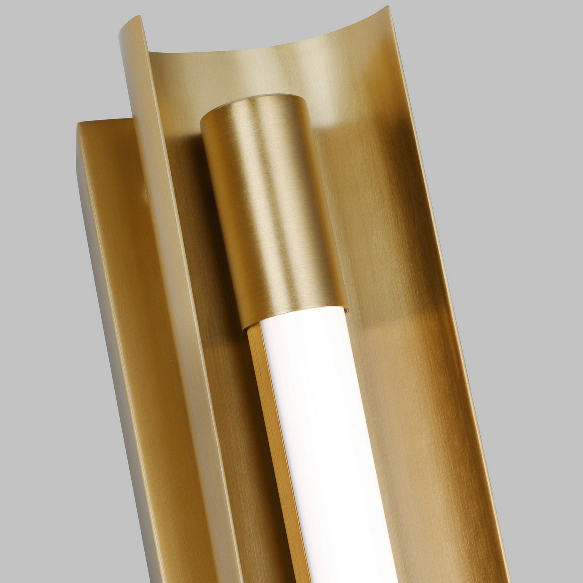 Carson 36" LED Grand Vanity Light, Burnished Brass Finish - Bees Lighting