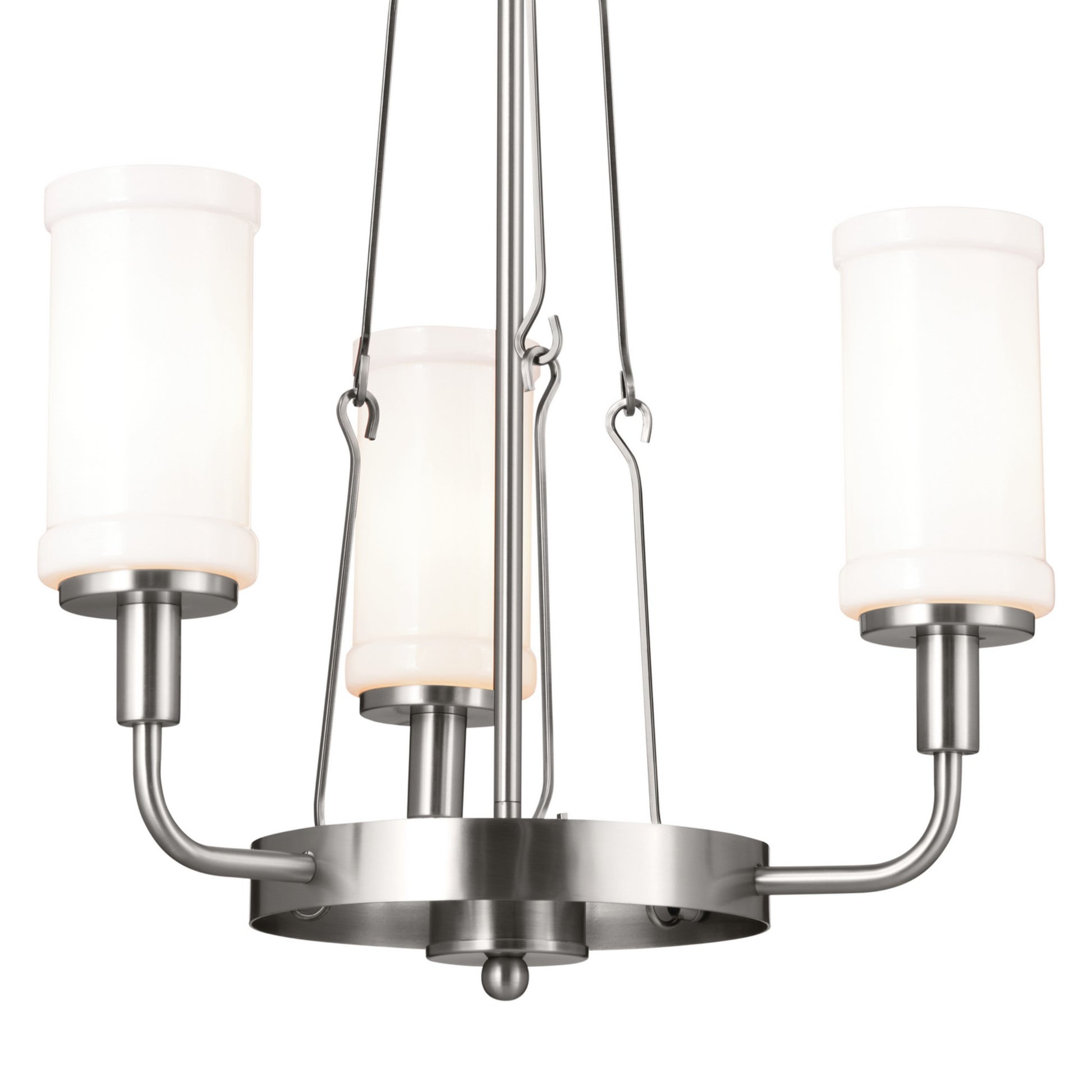 Vetivene 20" 3-Light Mini Chandelier, Classic Pewter Finish - Bees Lighting