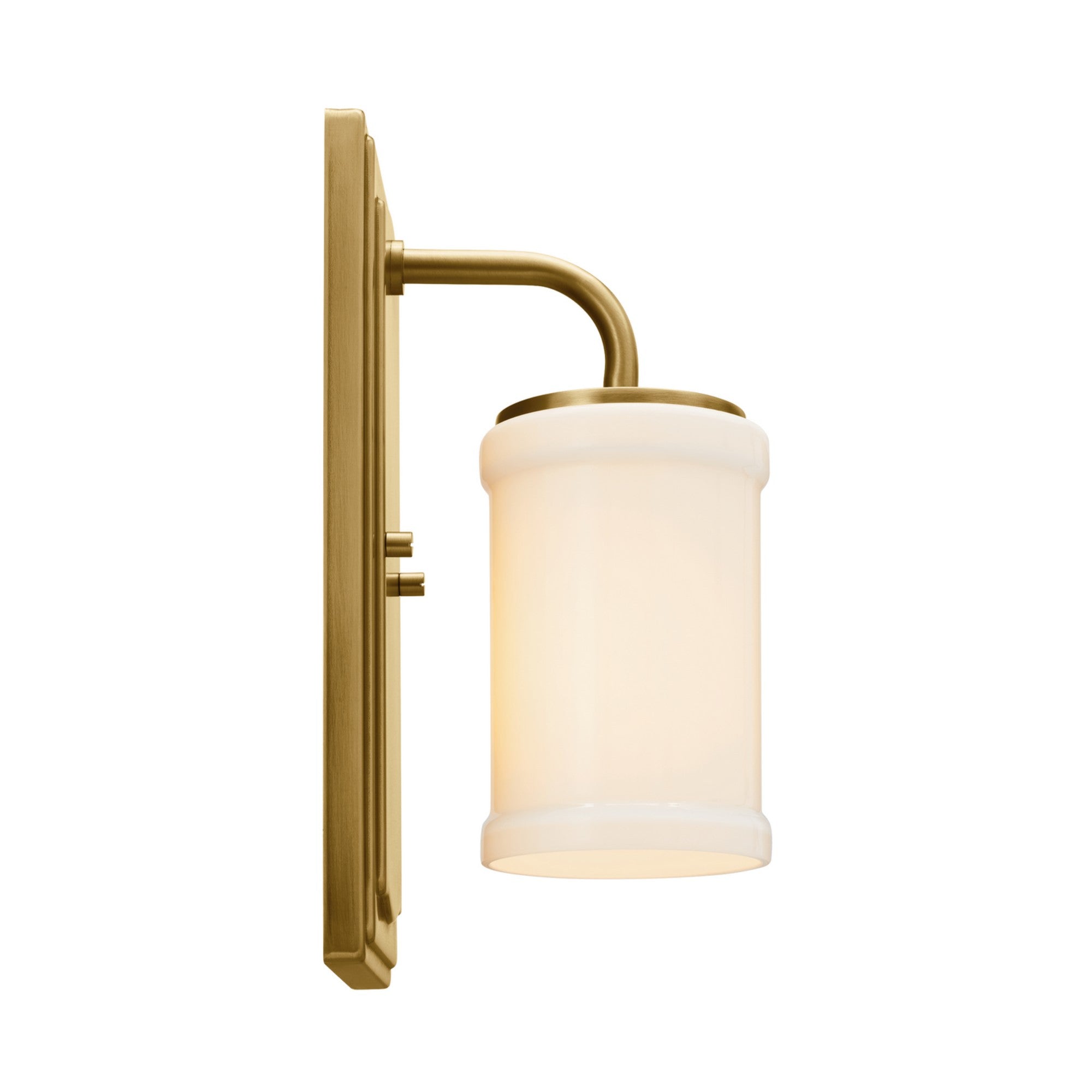 Vetivene 5" Wall Sconce, Natural Brass Finish - Bees Lighting