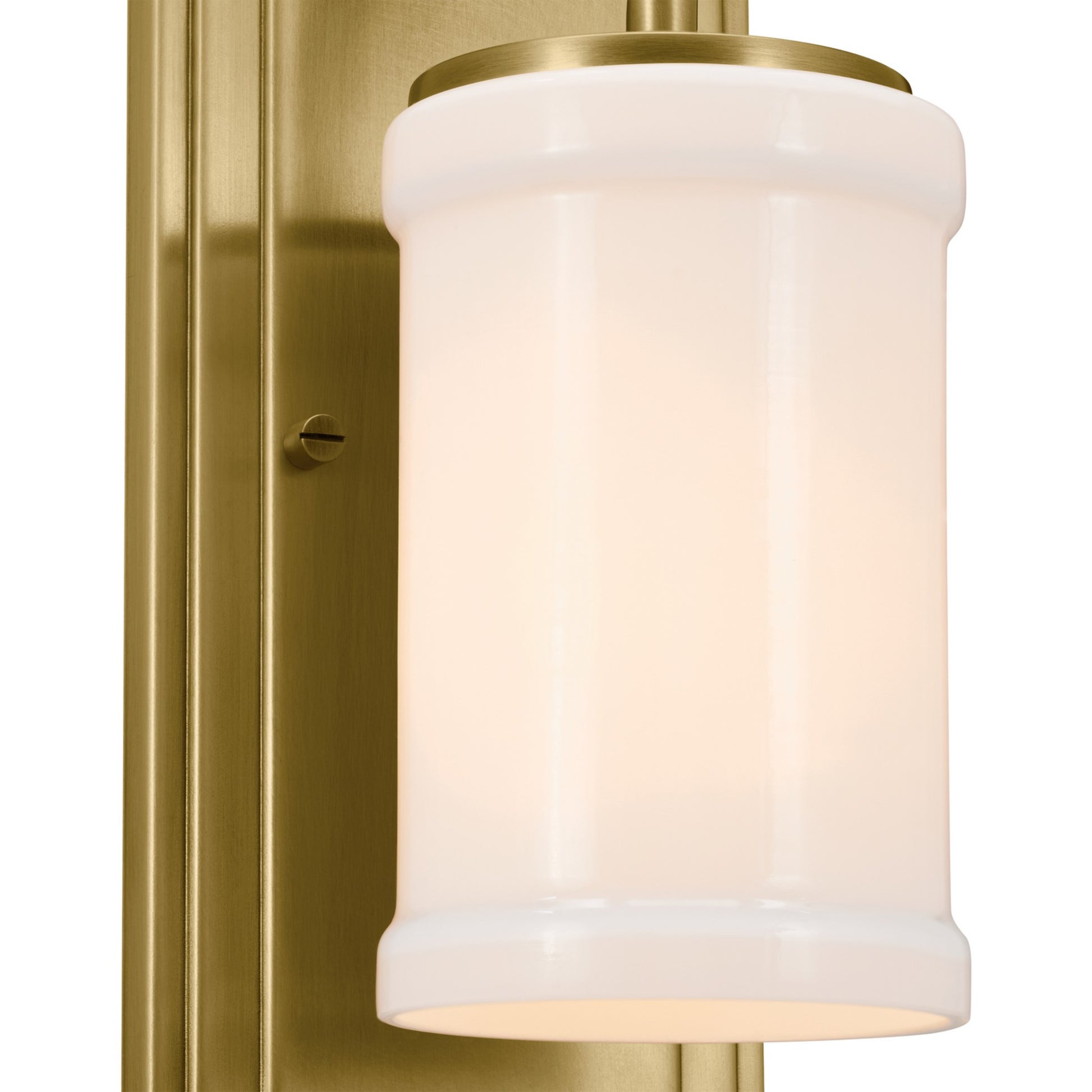Vetivene 5" Wall Sconce, Natural Brass Finish - Bees Lighting