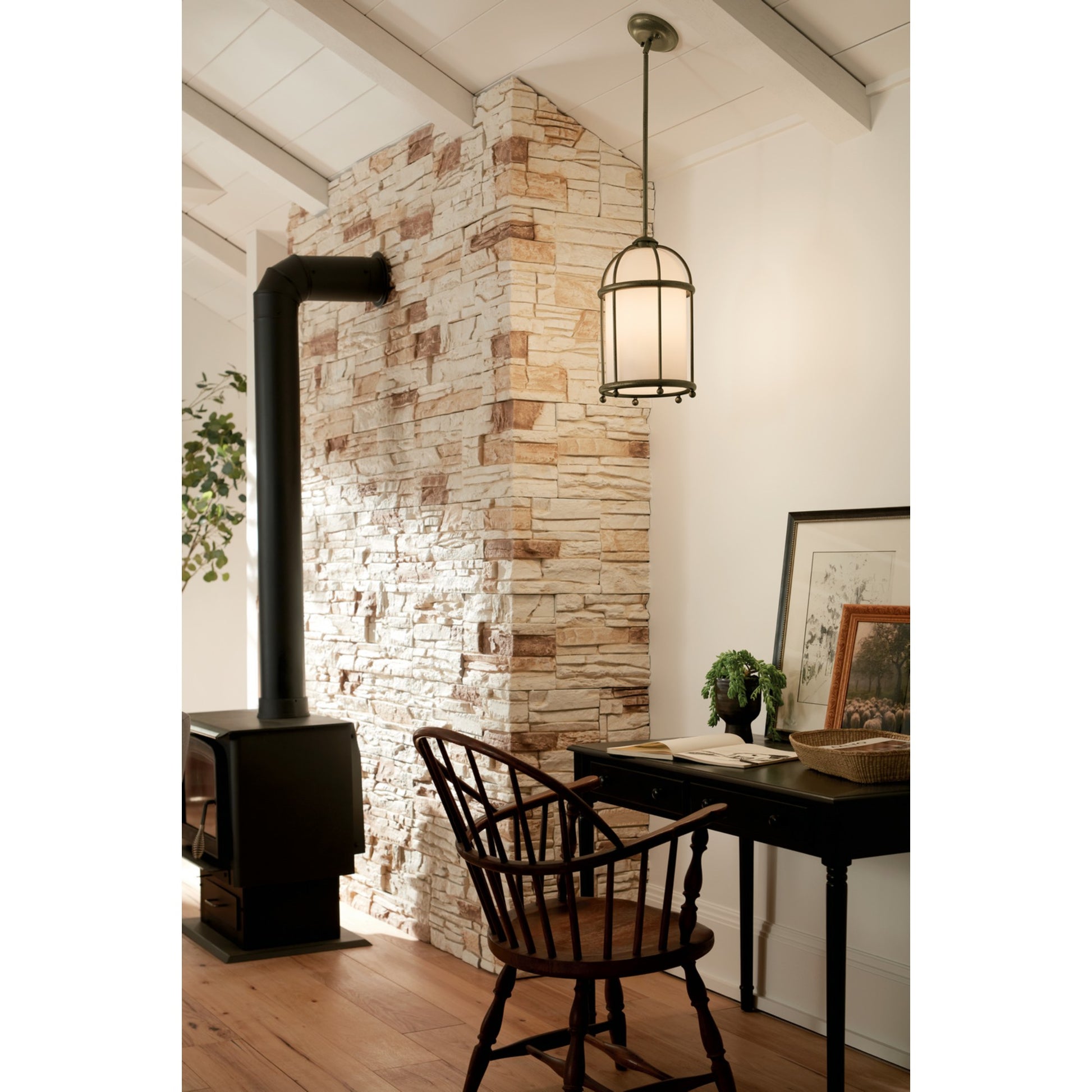Topiary 10" Pendant, Character Bronze Finish - Bees Lighting