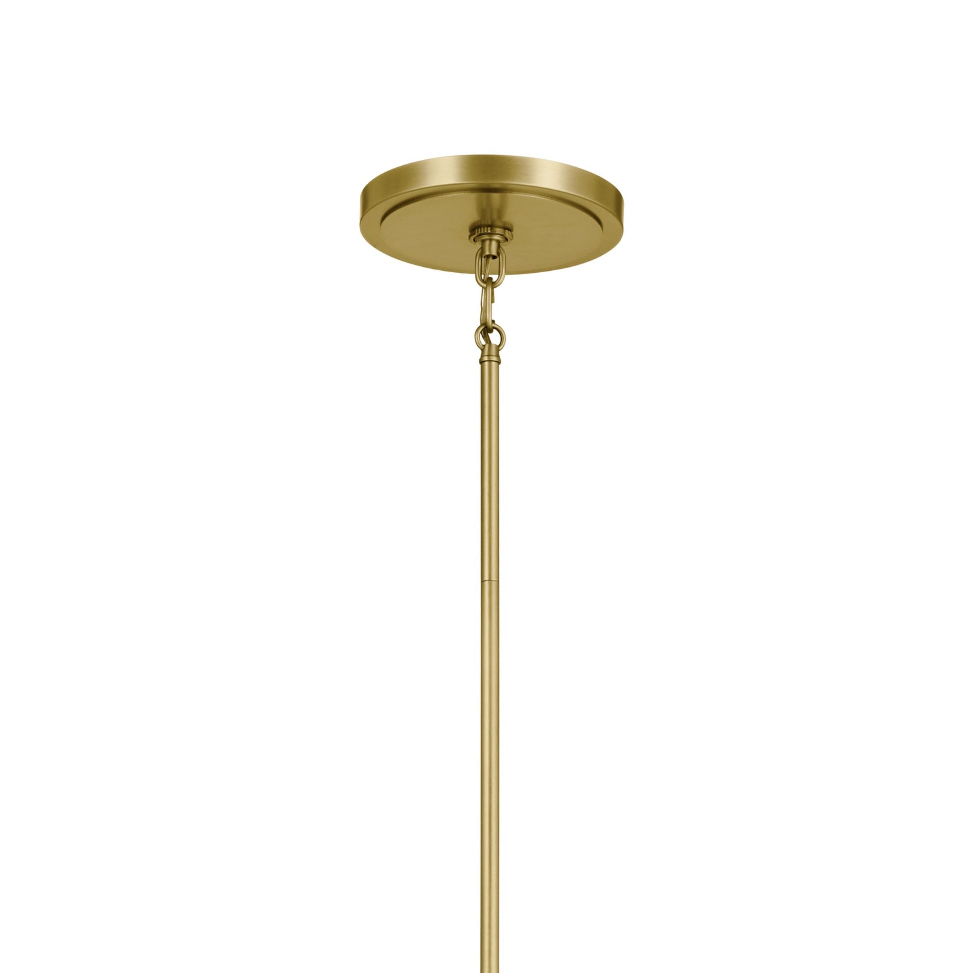 Karthe 42" 9-Light Chandelier, Natural Brass Finish - Bees Lighting