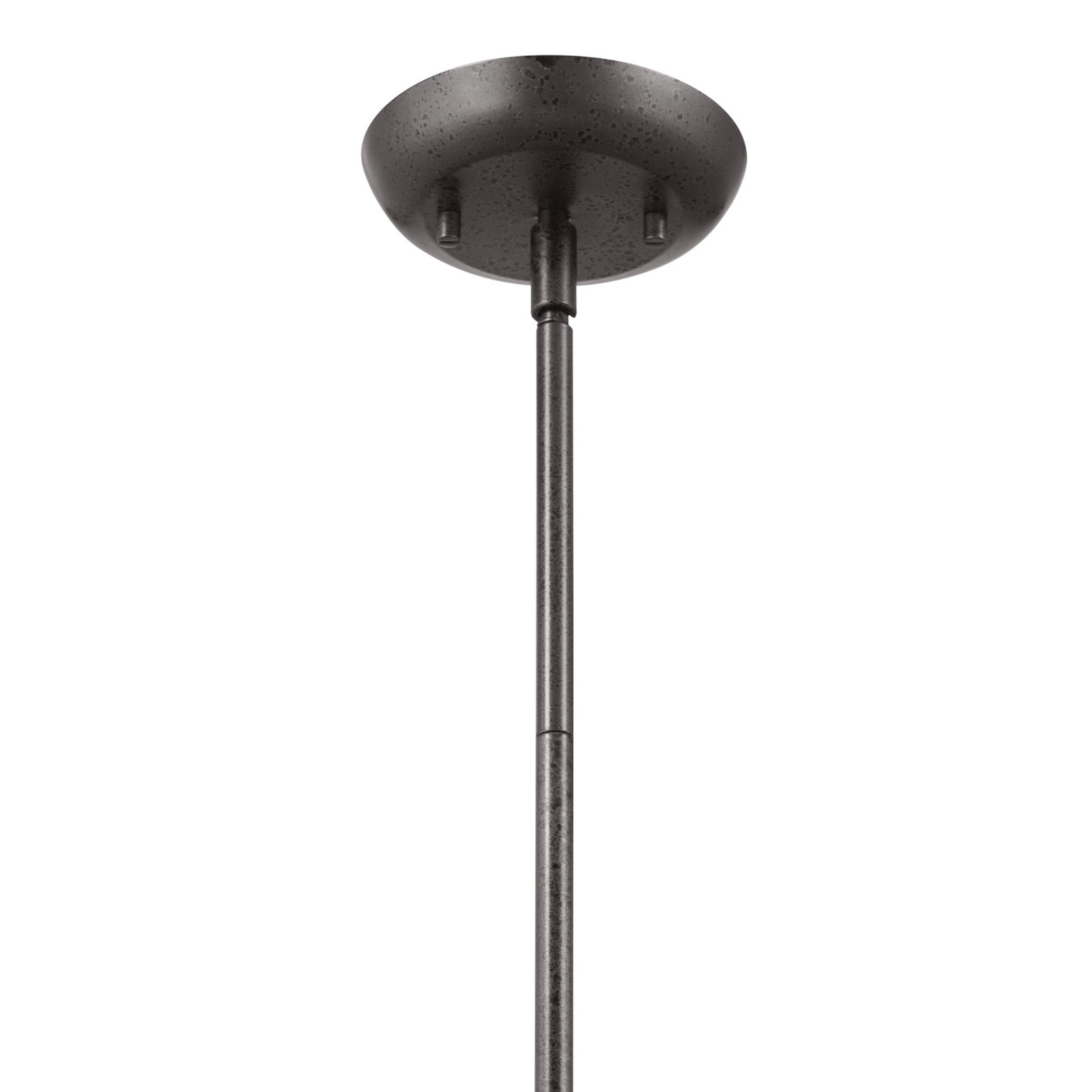 Fira 18" Pendant, Anvil Iron Finish - Bees Lighting