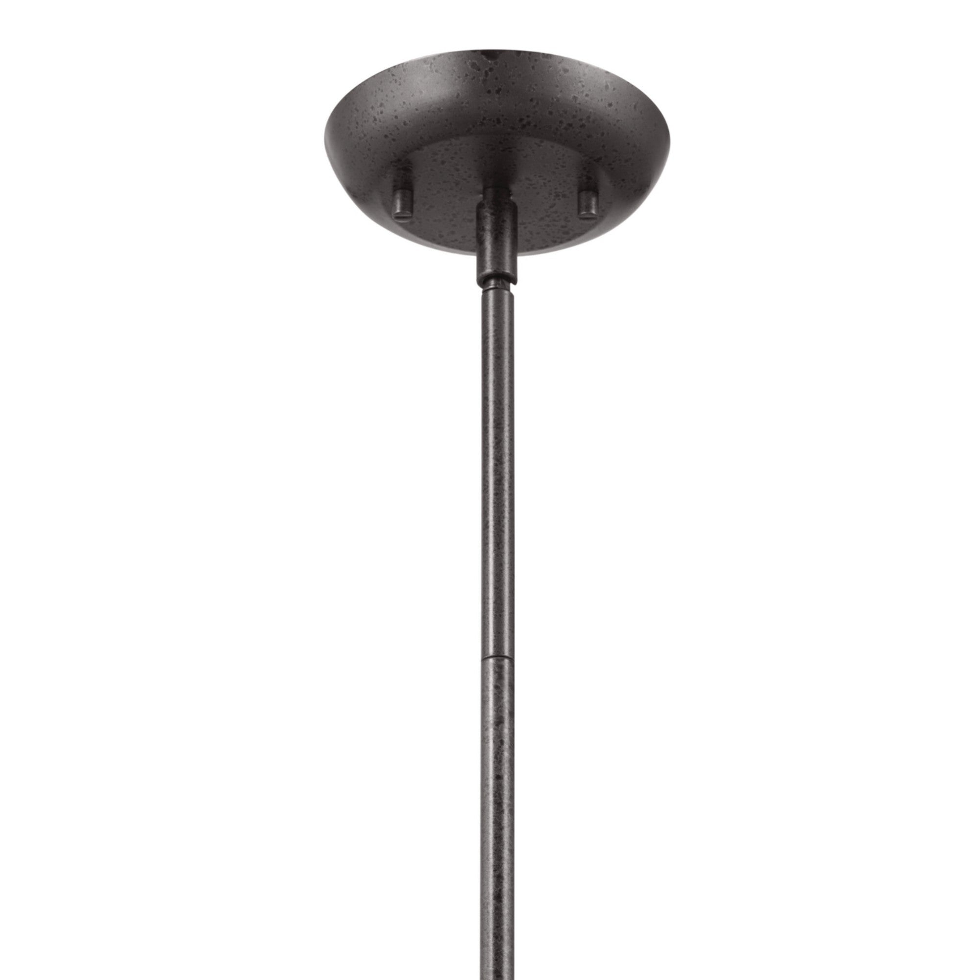 Fira 18" Pendant, Anvil Iron Finish - Bees Lighting