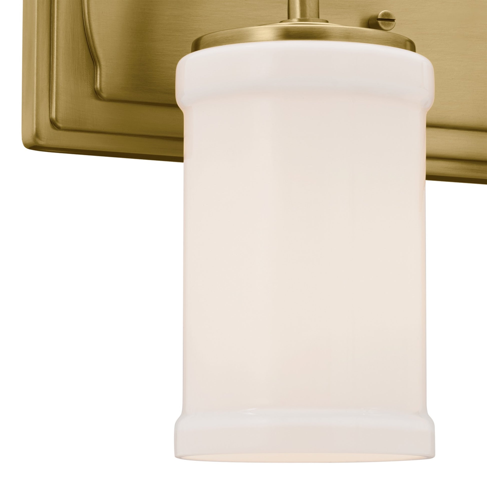Vetivene 15" 2-Light Bath Vanity Light, Natural Brass Finish - Bees Lighting