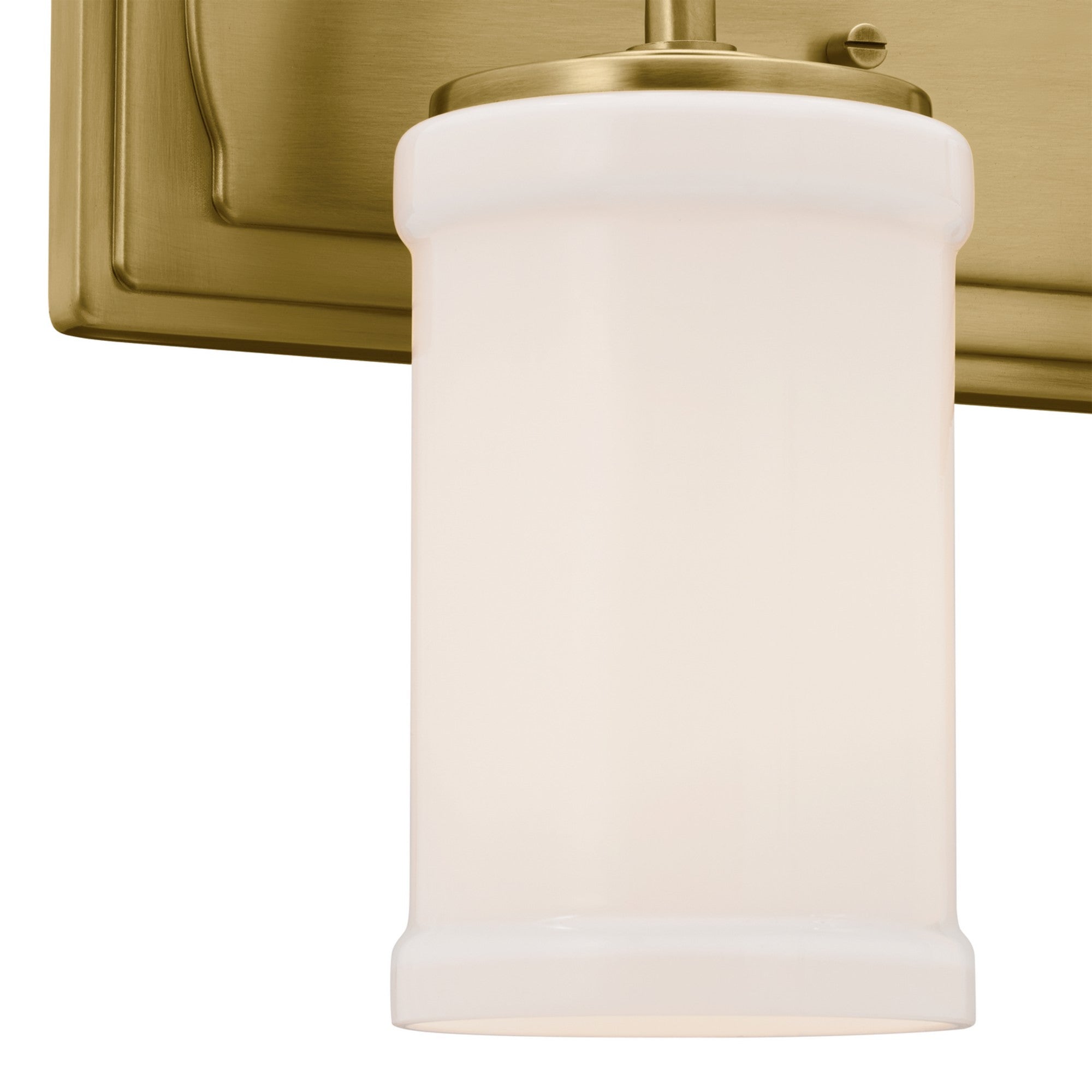 Vetivene 15" 2-Light Bath Vanity Light, Natural Brass Finish - Bees Lighting