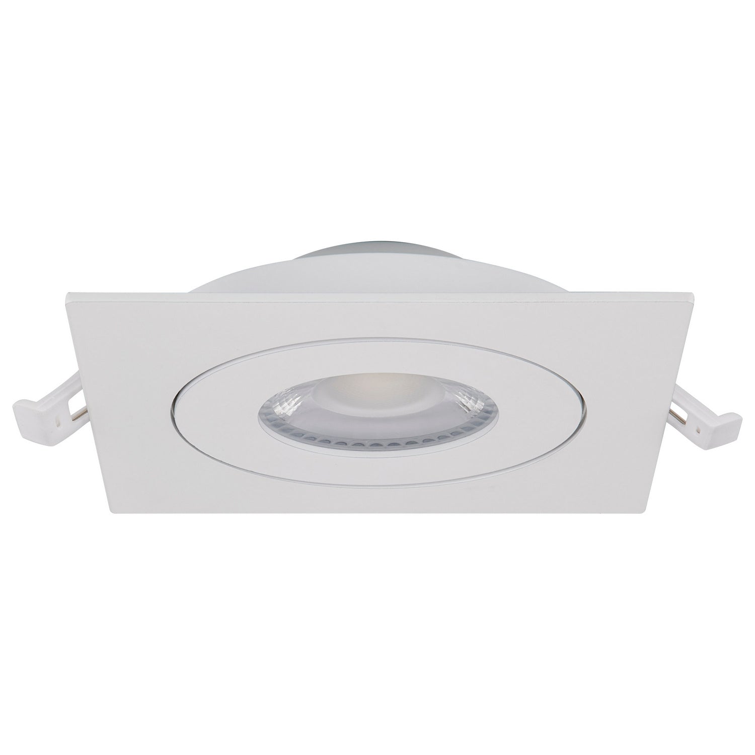 4" Square Gimbal Downlight with Remote Driver, 750 Lumens, 5-CCT