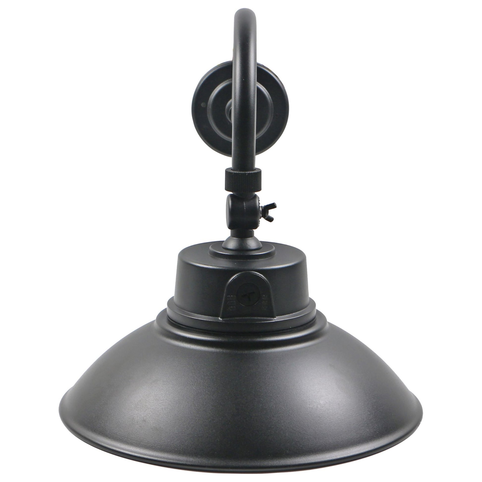 14" LED Gooseneck, 5500 Lm, Photocell, 3K/4K/5K, Black - Bees Lighting