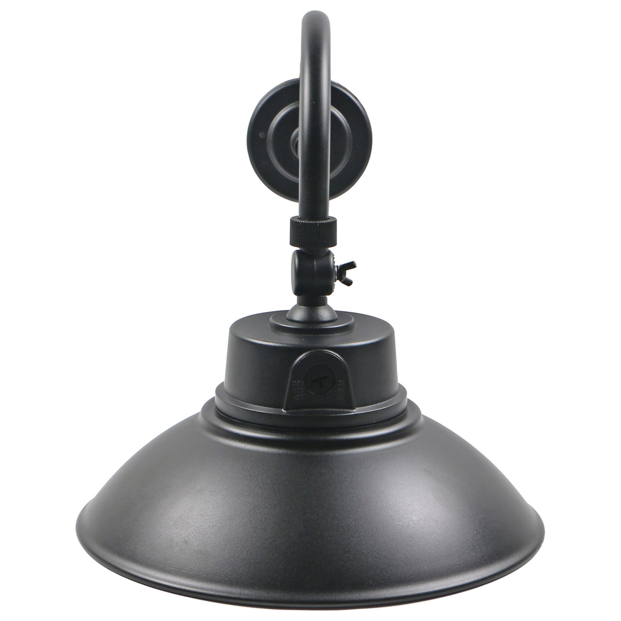 14" LED Gooseneck, 5500 Lm, Photocell, 3K/4K/5K, Black - Bees Lighting
