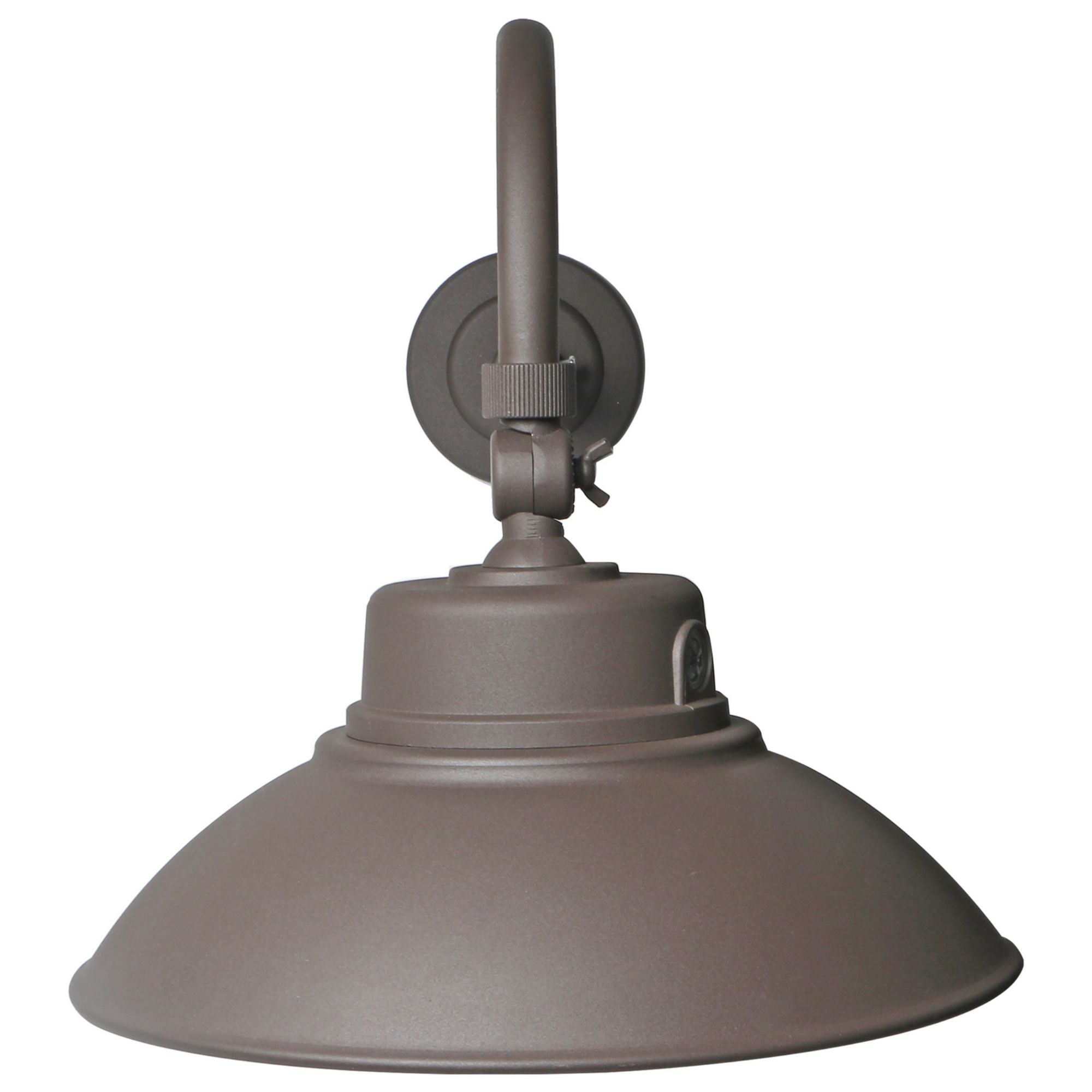 14" LED Gooseneck, 5500 Lm, Photocell, 3K/4K/5K, Bronze - Bees Lighting