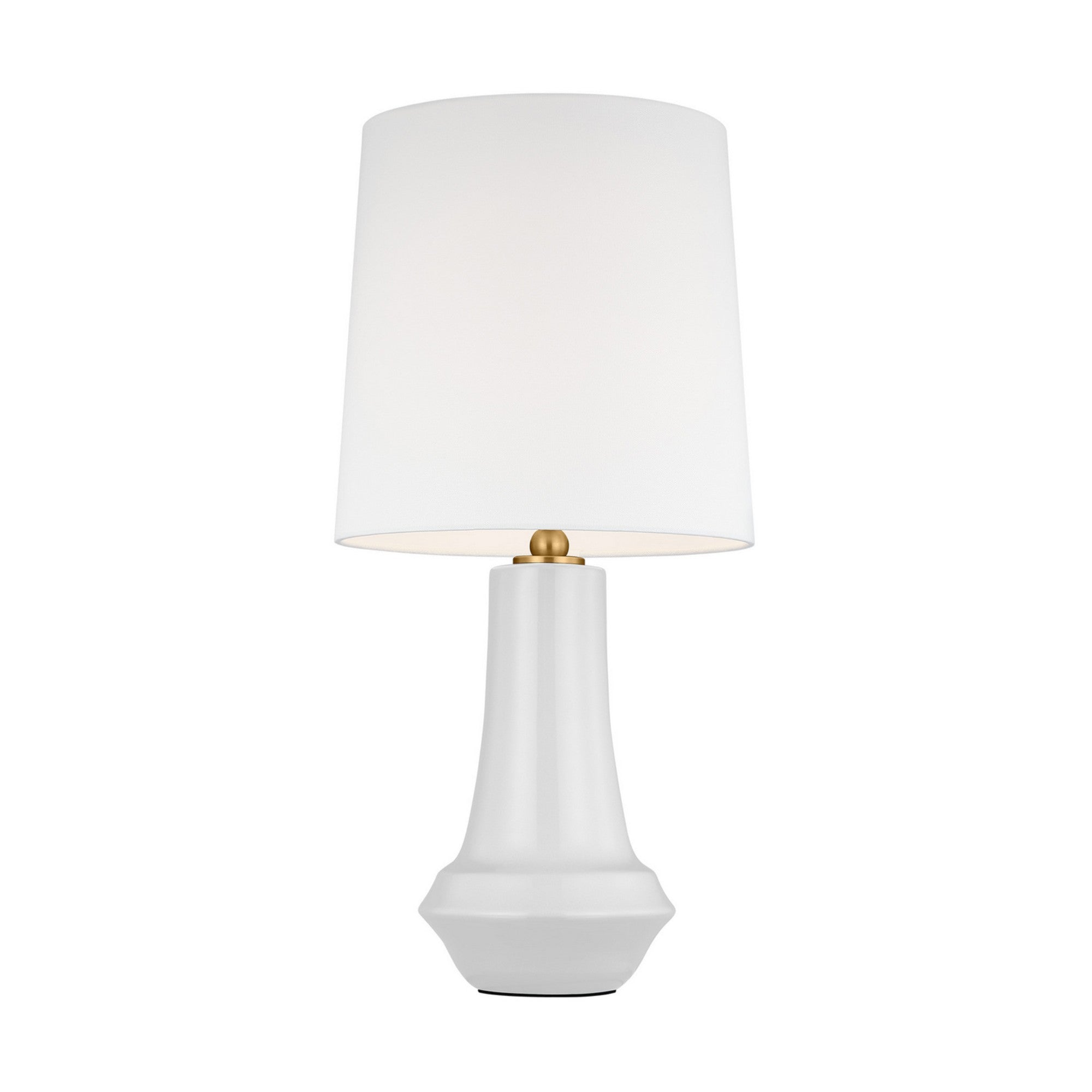 Jenna Medium Table Lamp New White Finish