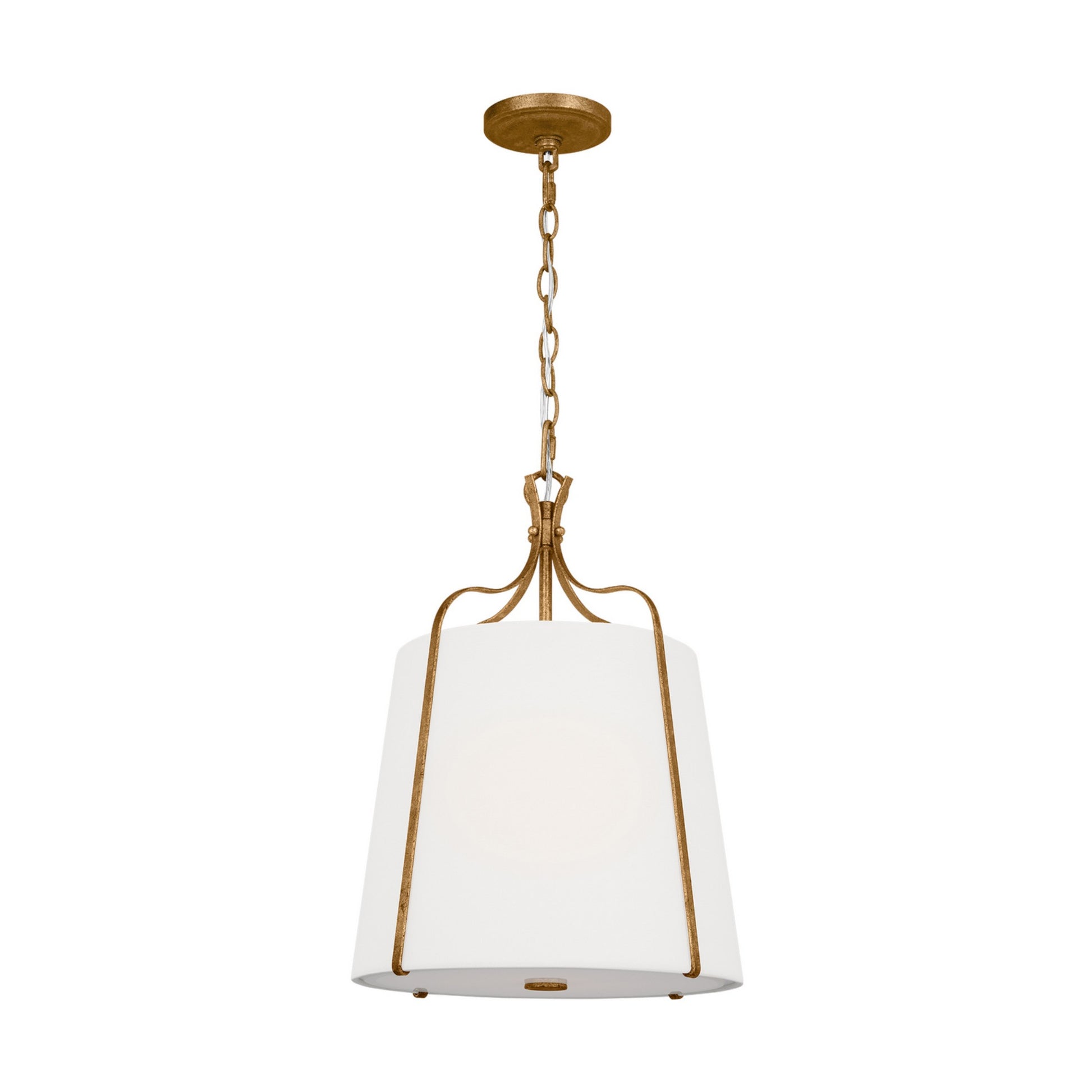 Leander 14" Small Hanging Shade, Antique Gild Finish - Bees Lighting