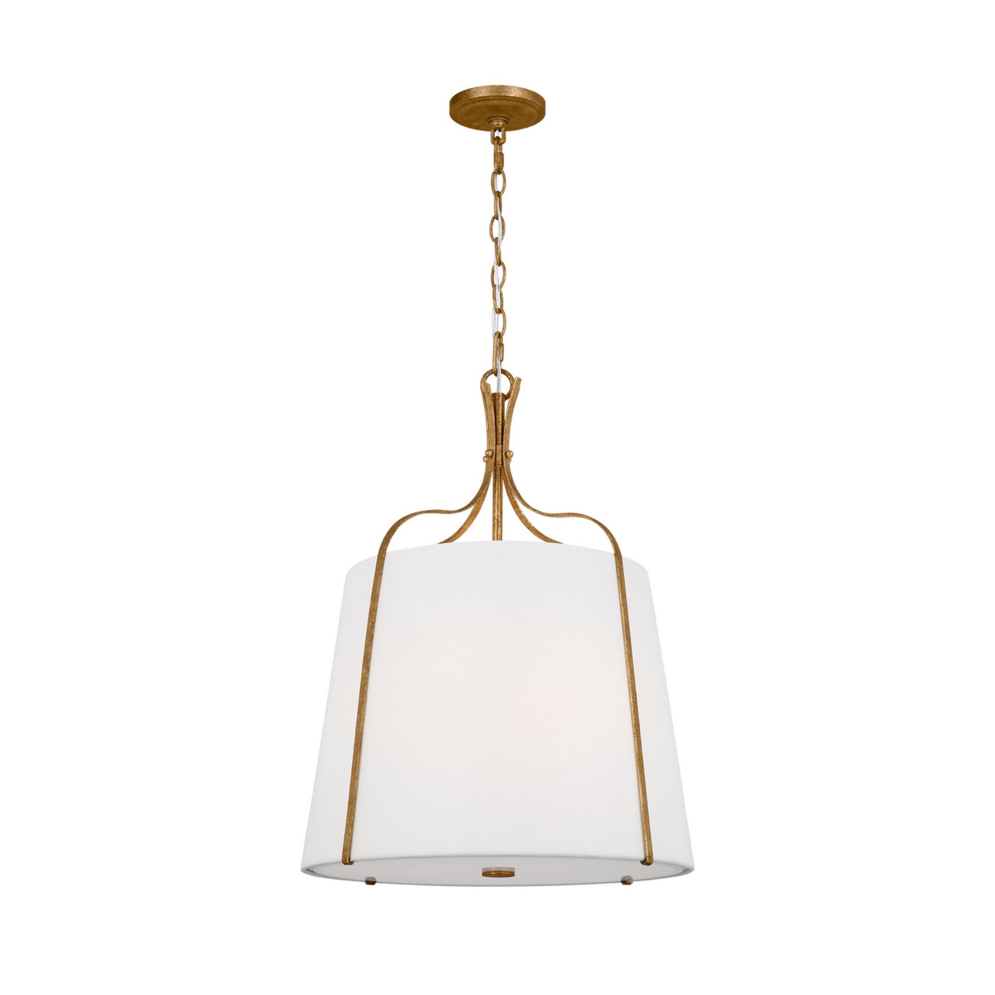 Leander 18" Medium Hanging Shade, Antique Gild Finish - Bees Lighting