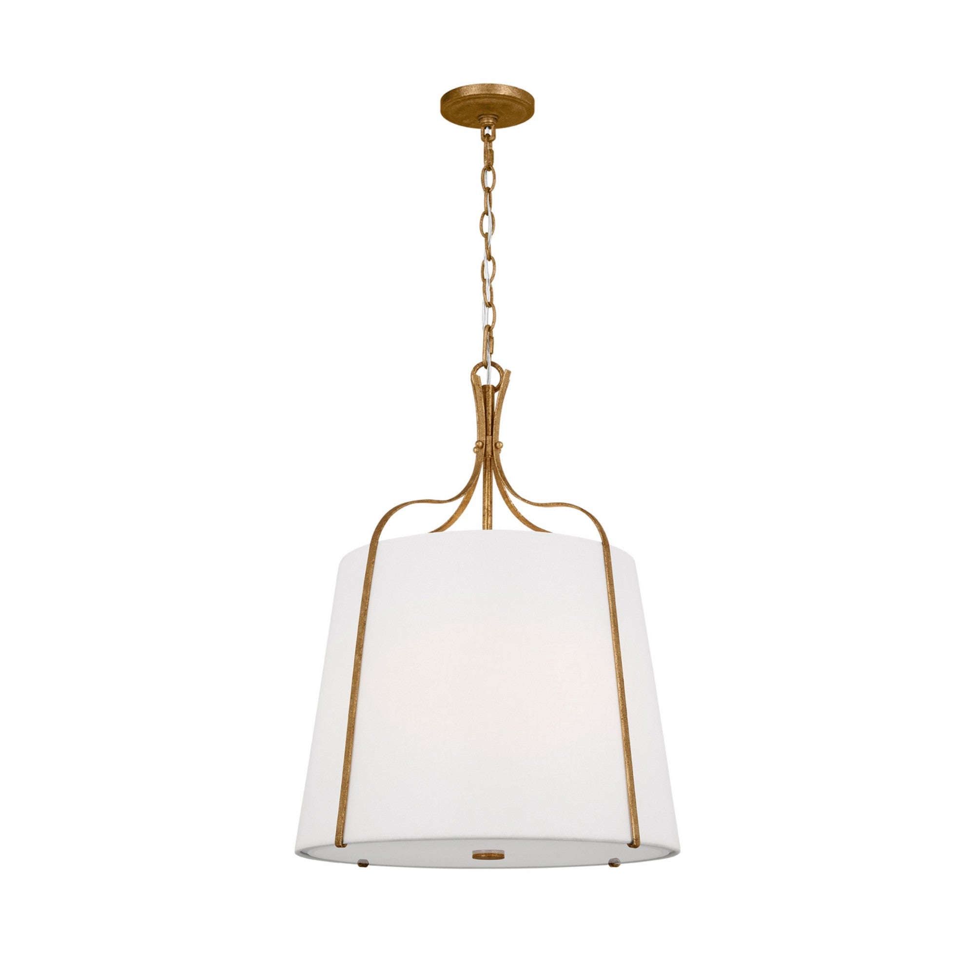 Leander 18" Medium Hanging Shade, Antique Gild Finish - Bees Lighting