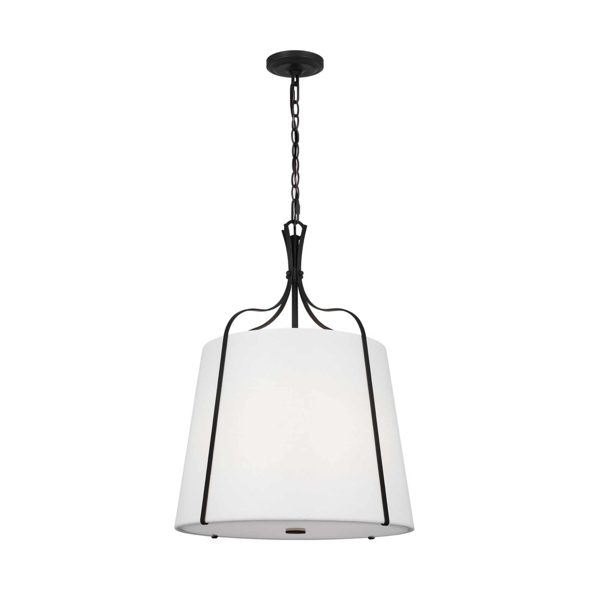 Leander 18" Medium Hanging Shade, Smith Steel Finish - Bees Lighting