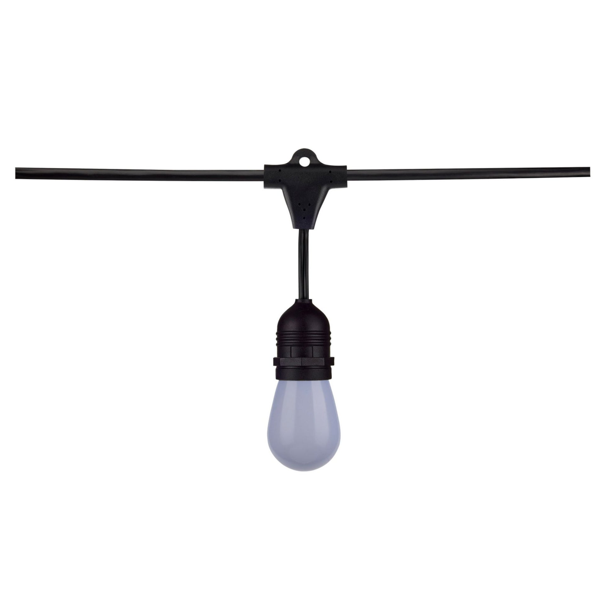 Starfish WiFi Smart Indoor/Outdoor LED String Light, 12-S14 Bulbs, Tunable White - Bees Lighting
