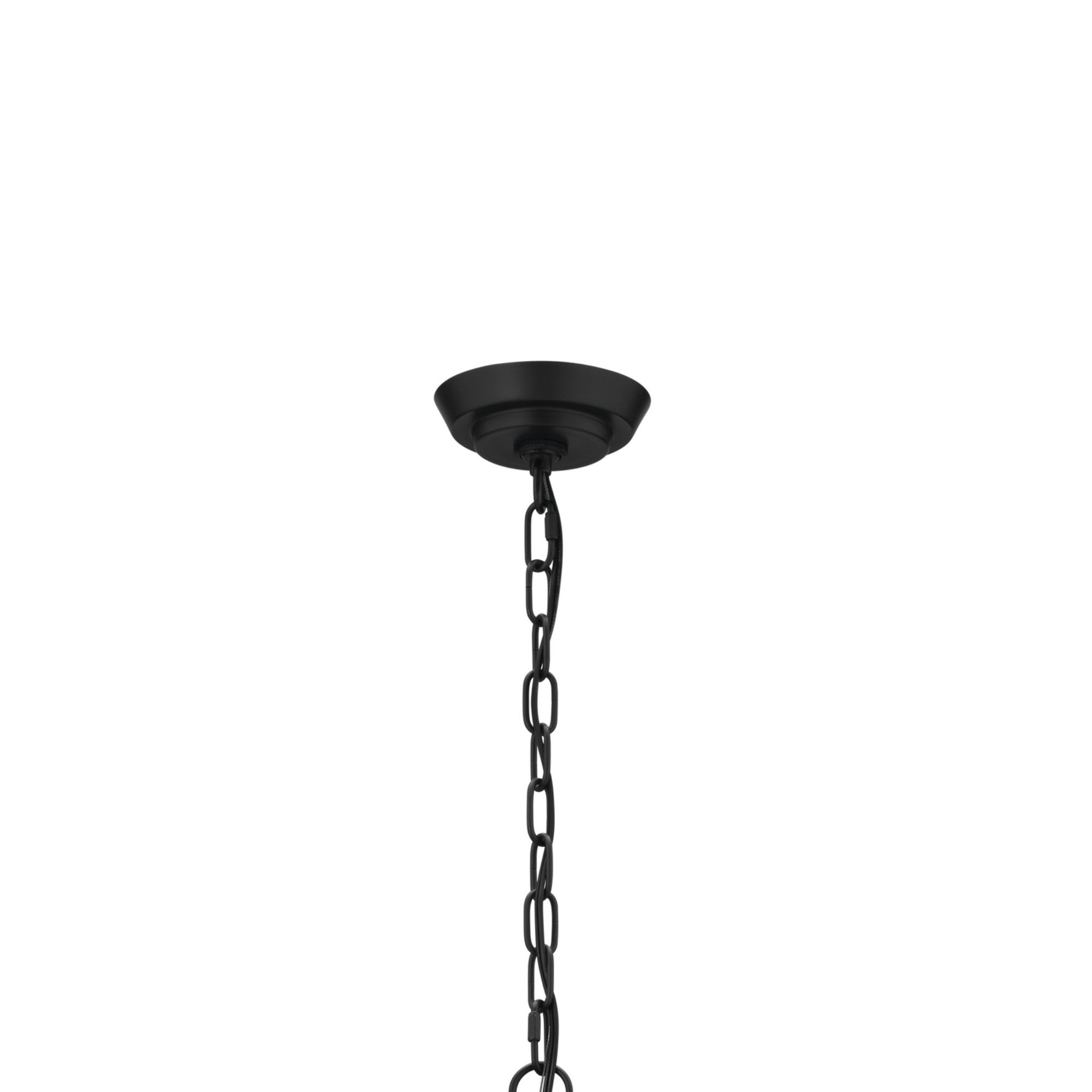 Truby 38" 9-Light Chandelier, Black Finish - Bees Lighting