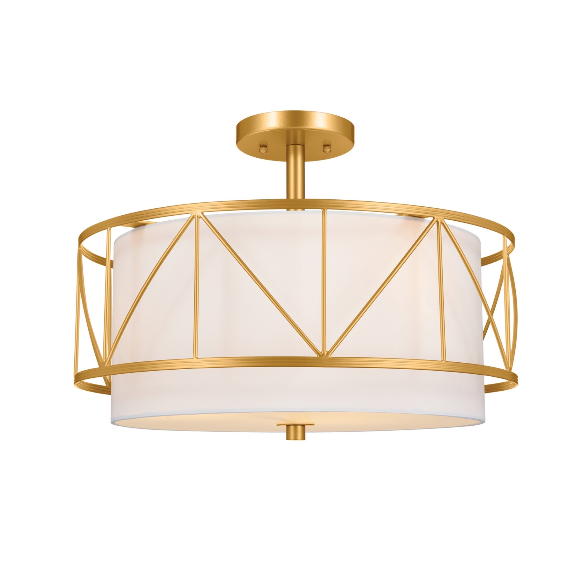 Birkleigh 18" 3-Light Pendant, Classic Gold Finish - Bees Lighting