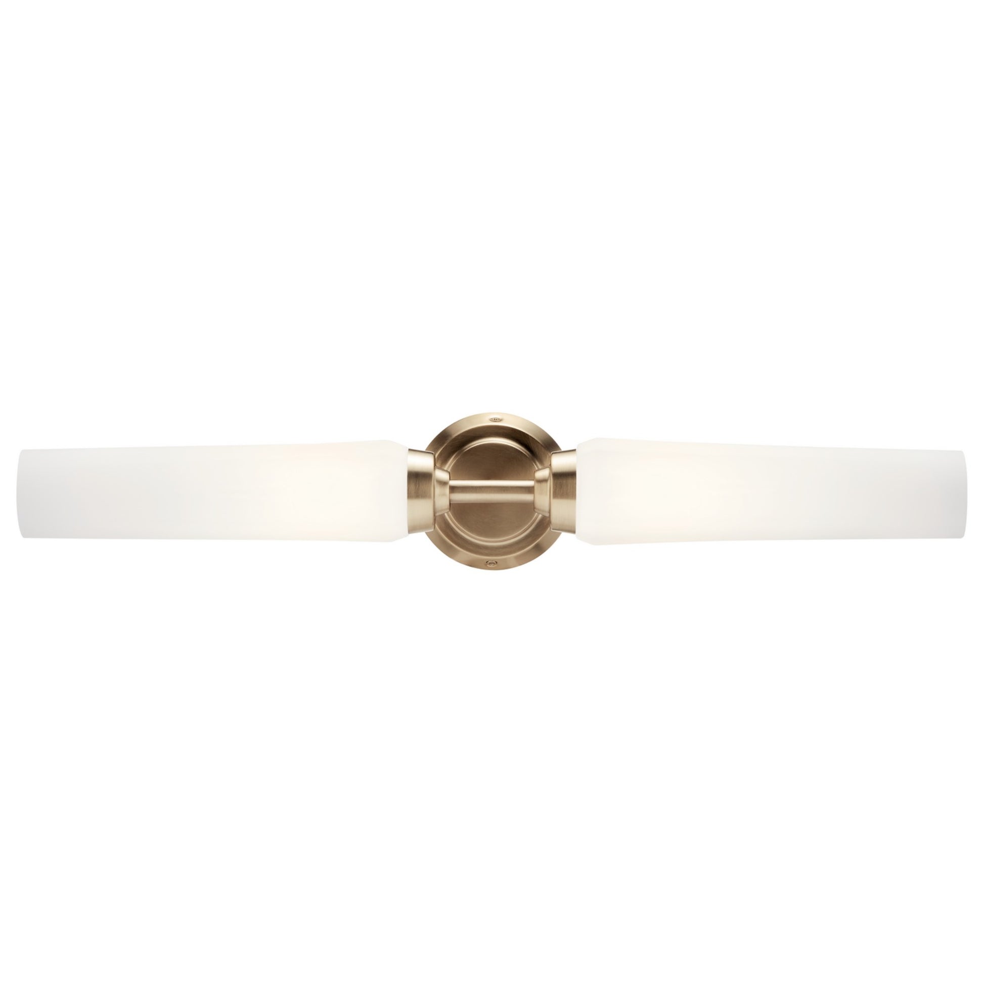 Truby 26" 2-Light Bath Vanity Light, Champagne Bronze Finish - Bees Lighting
