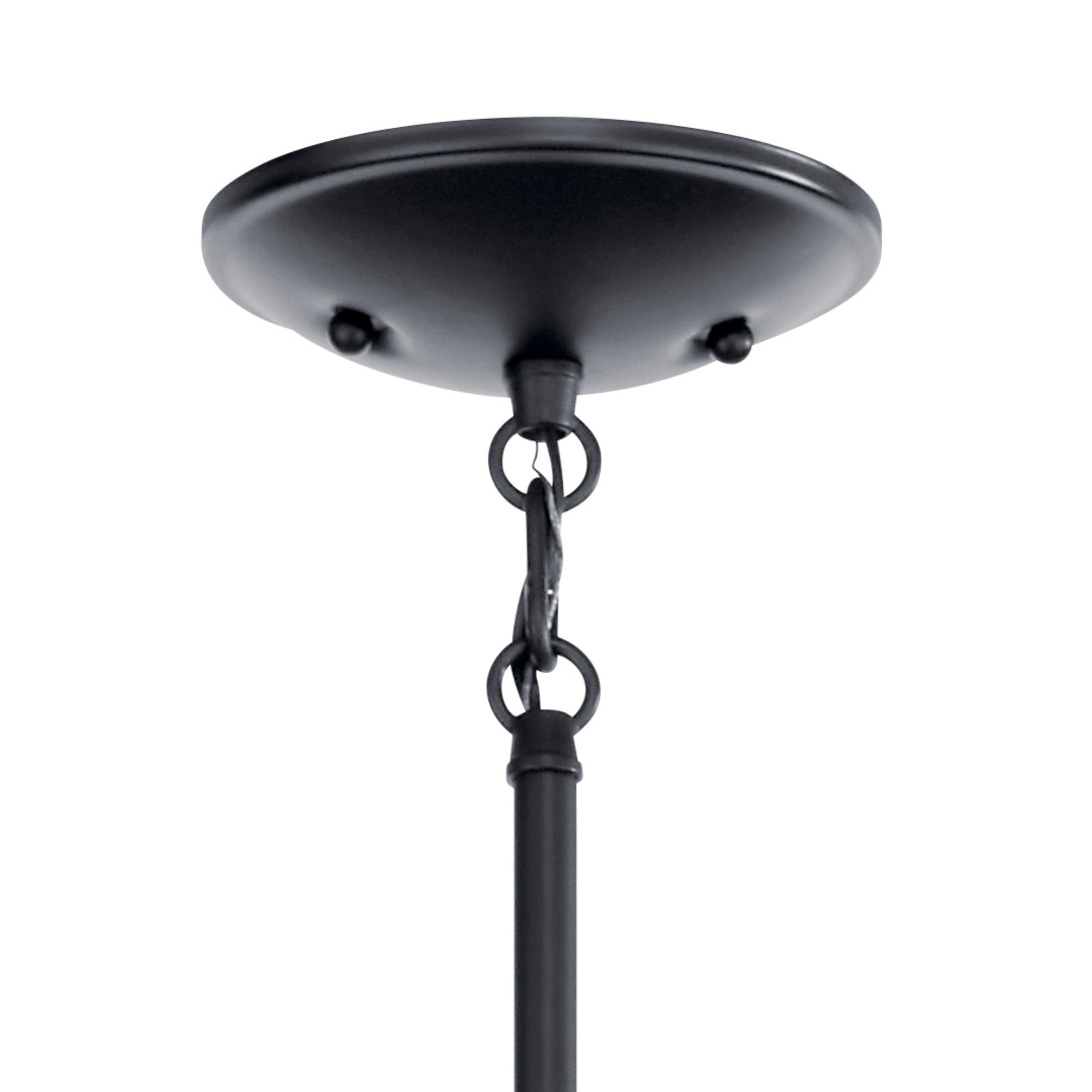 Shailene 27" 9-Light Chandelier, Black Finish, Etched Glass - Bees Lighting